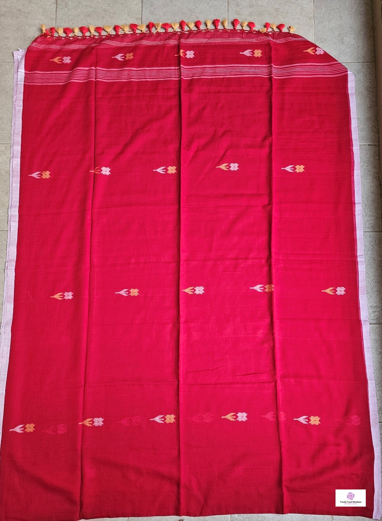 Love - Jamdani Handloom - Mulcotton Saree