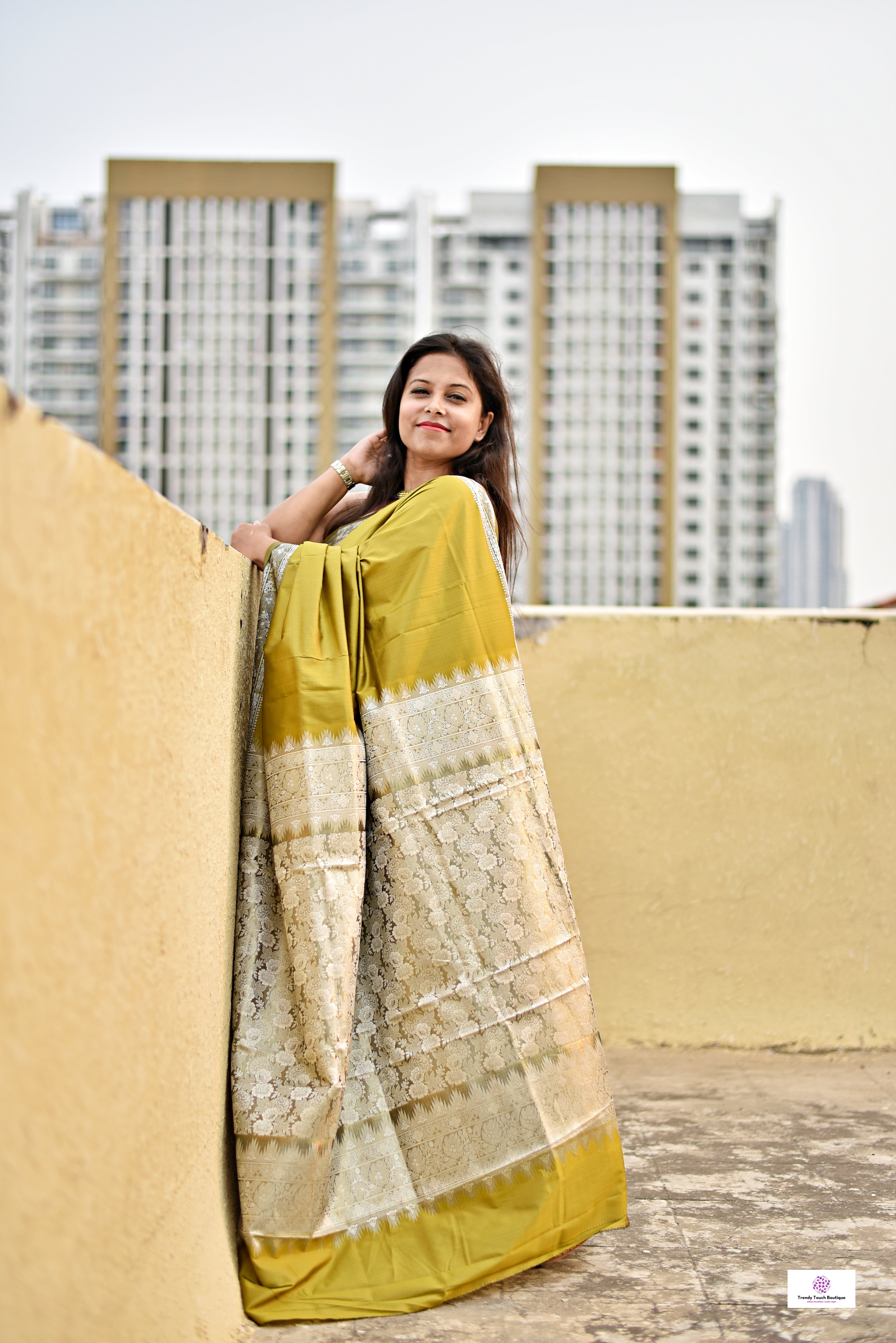 Henna - Katan Silk Saree
