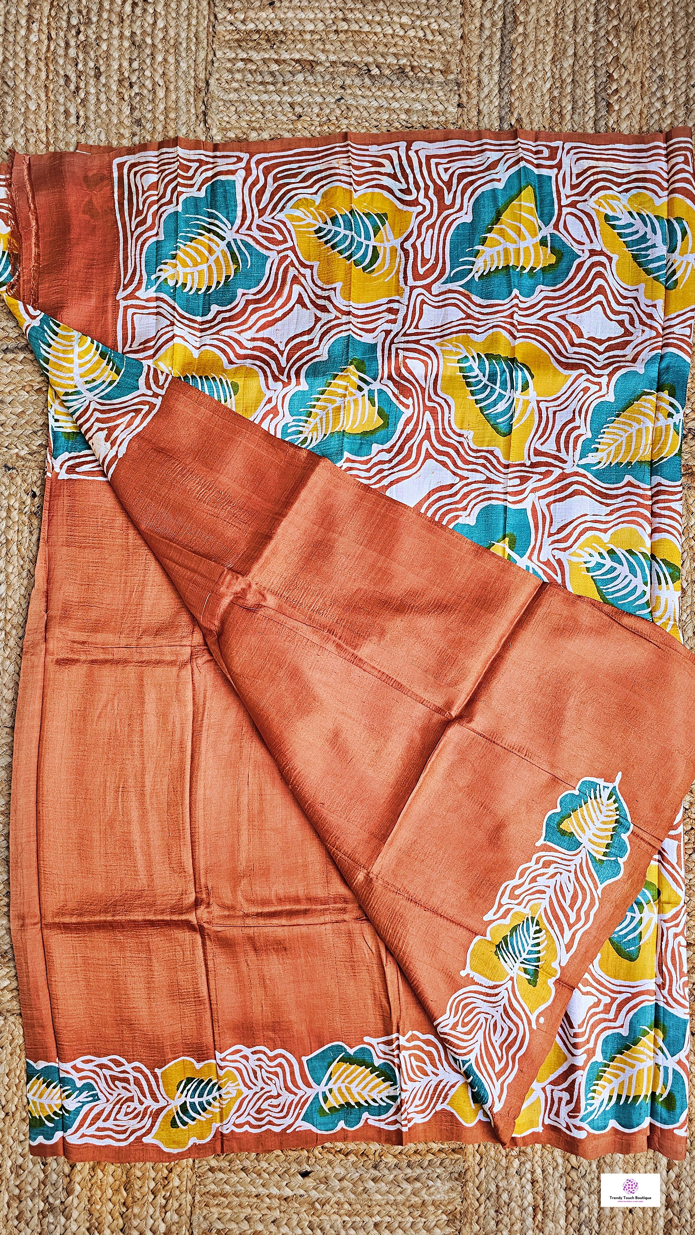 Ranga Maati – Handloom Wax Hand Batik Pure Mulberry Silk (Silk Mark Certified)