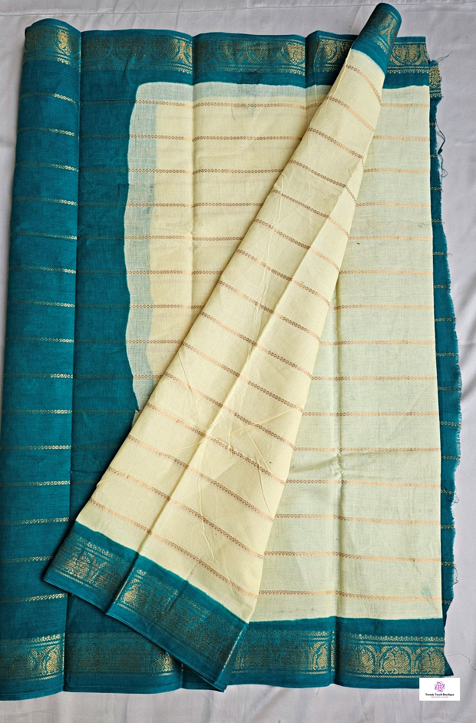 Sea - Madurai Sungudi Cotton Saree