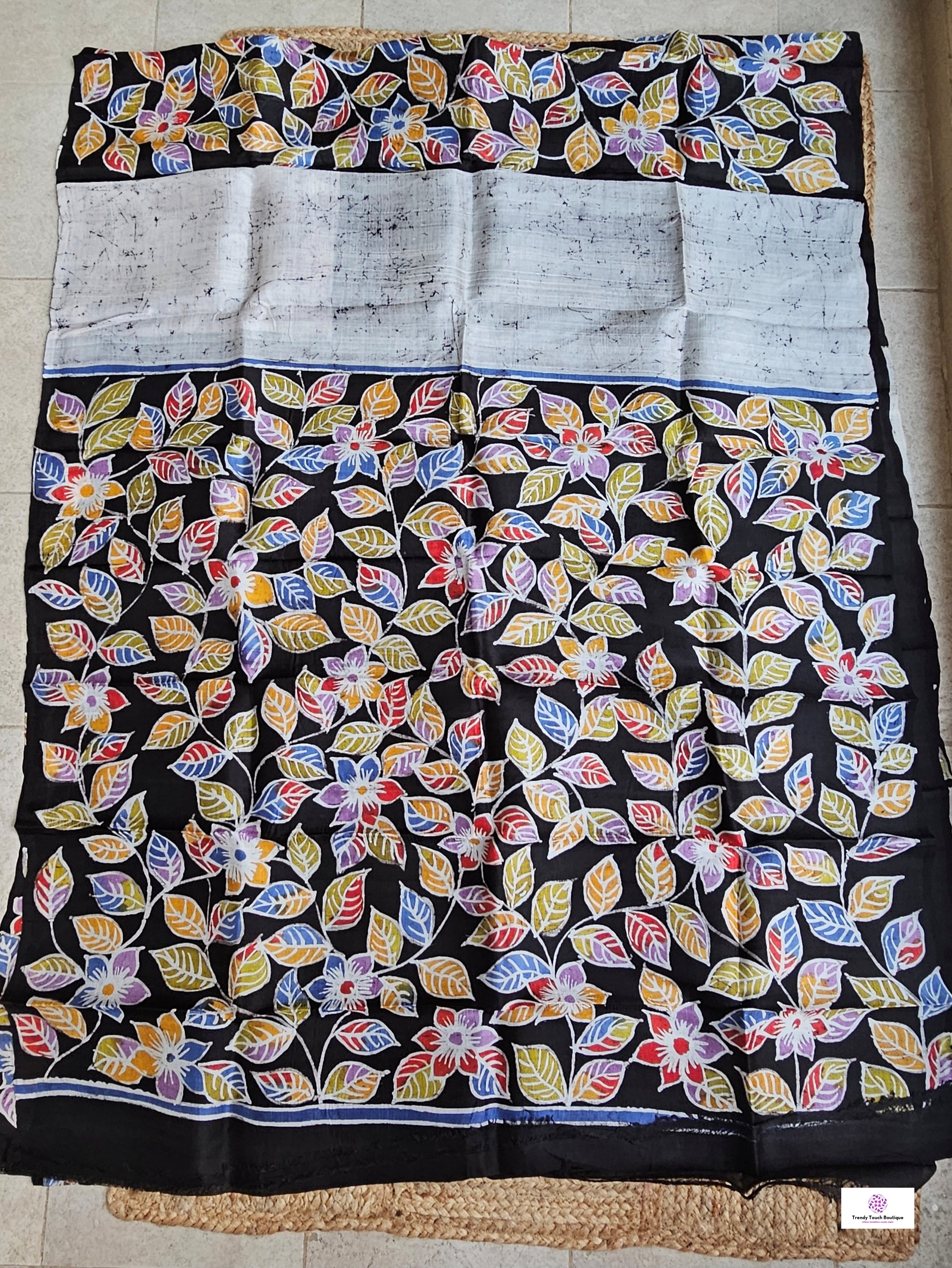Malati – Handloom Wax Hand Batik Pure Mulberry Silk (Silk Mark Certified)