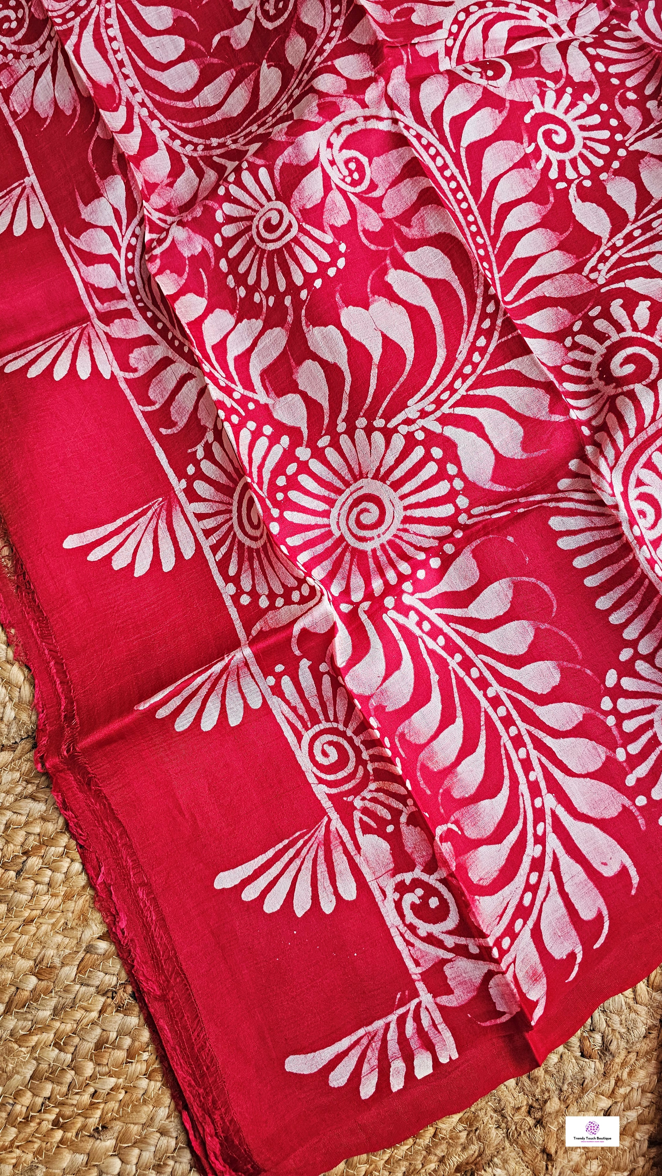 Pranaya – Handloom Wax Hand Batik Pure Mulberry Silk (Silk Mark Certified)