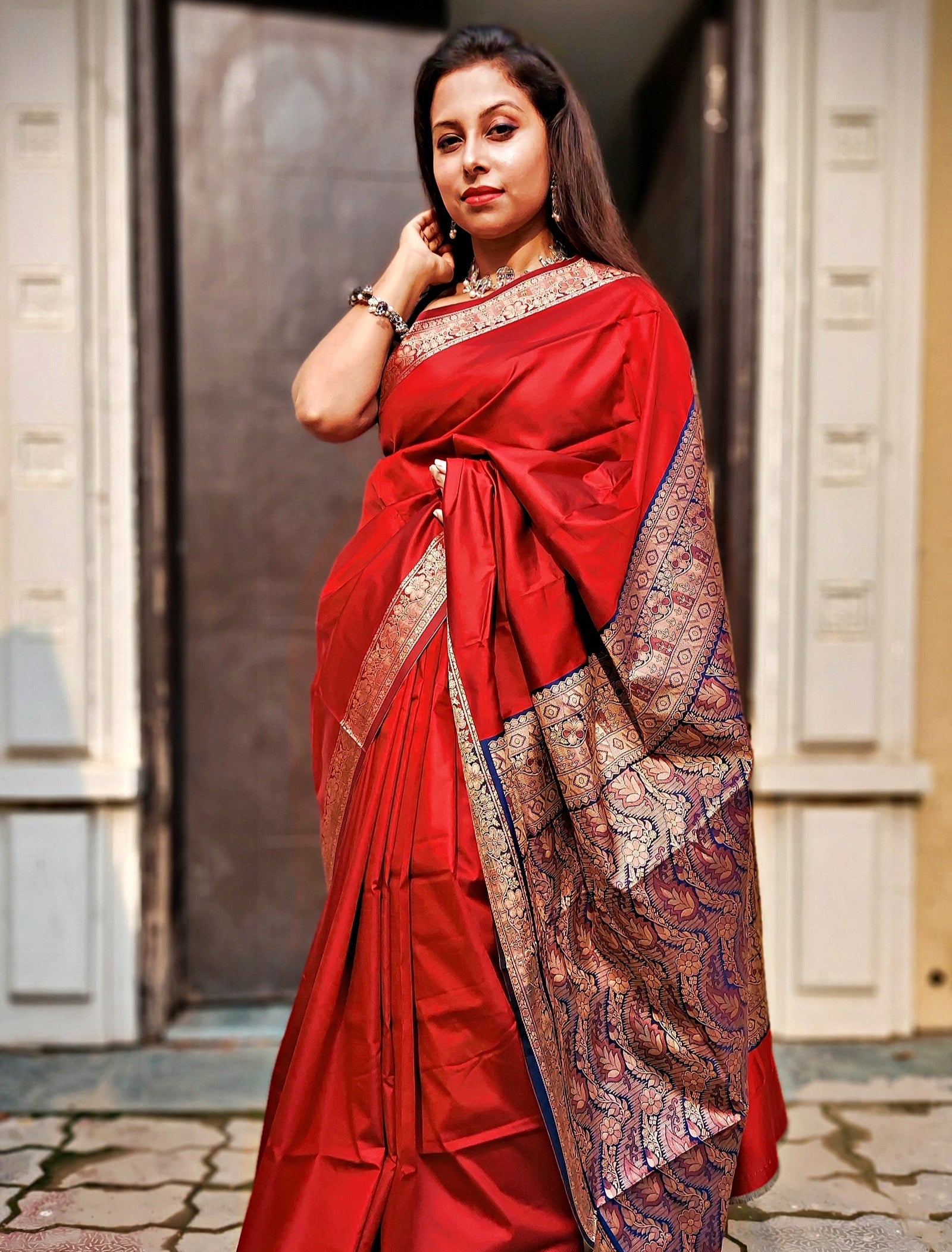 Parineeta - Katan Silk Saree