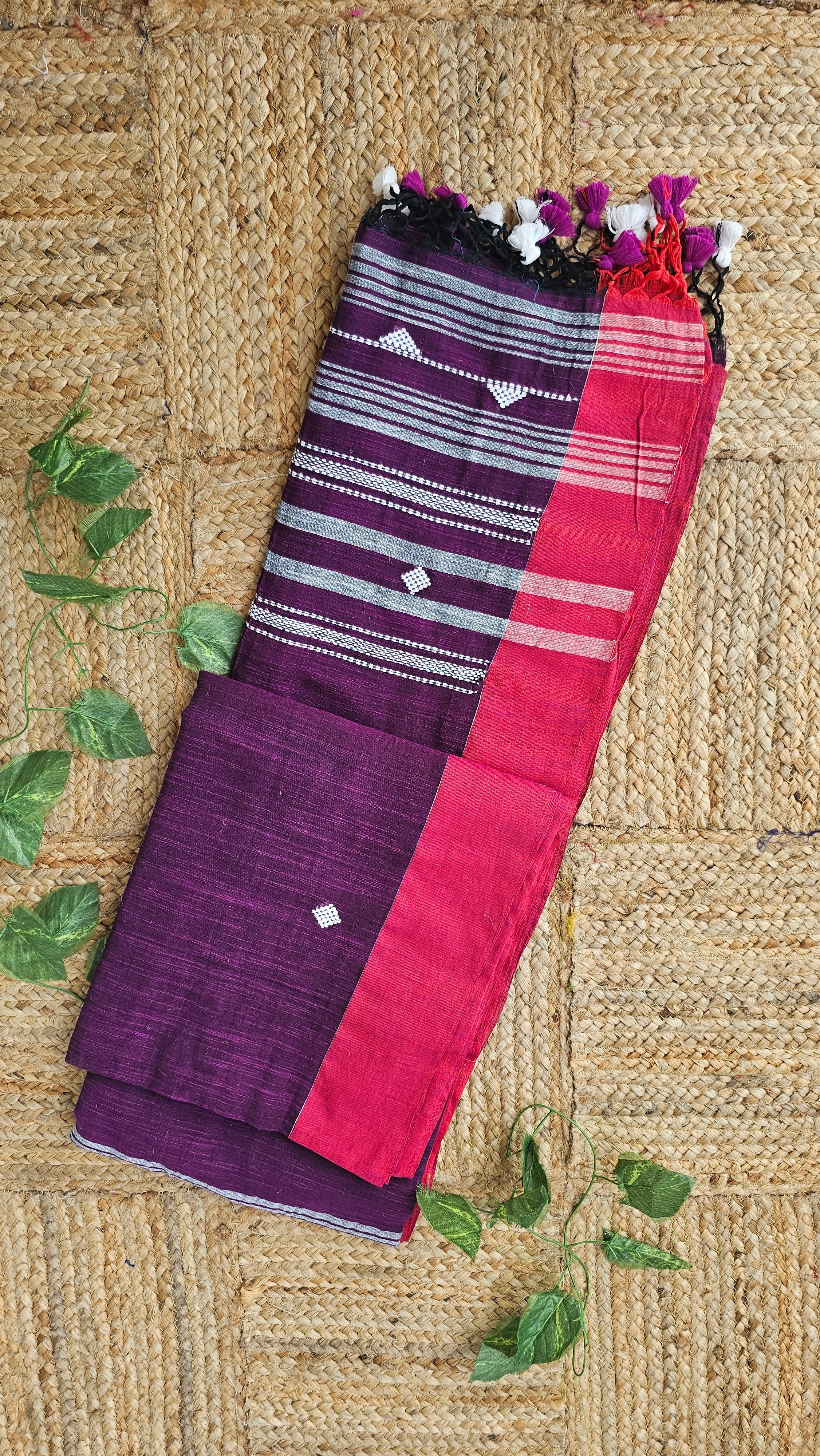 Banshi - Handloom - Cotton Saree