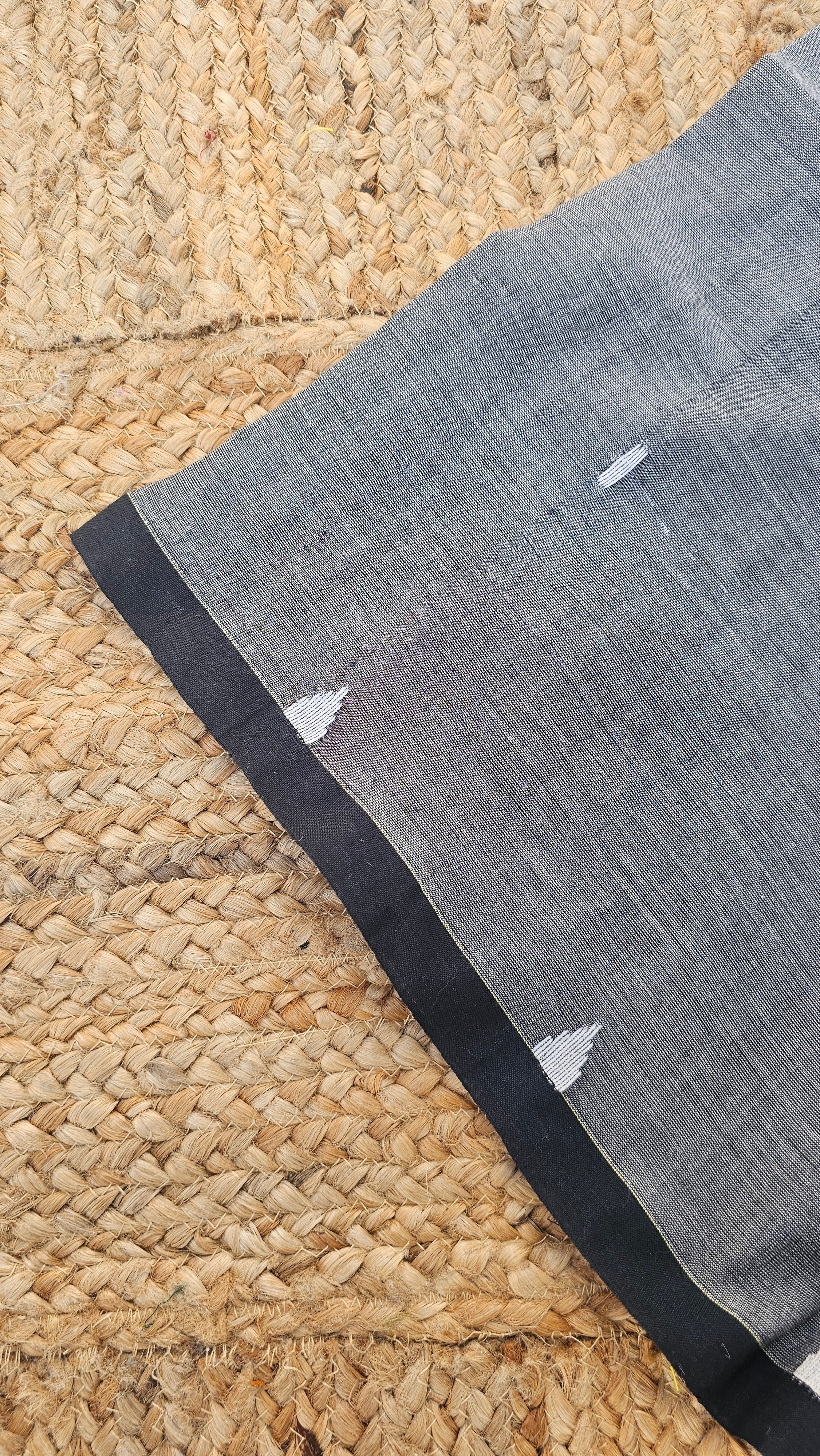 Meghmaya - Jamdani Handloom - Cotton Saree
