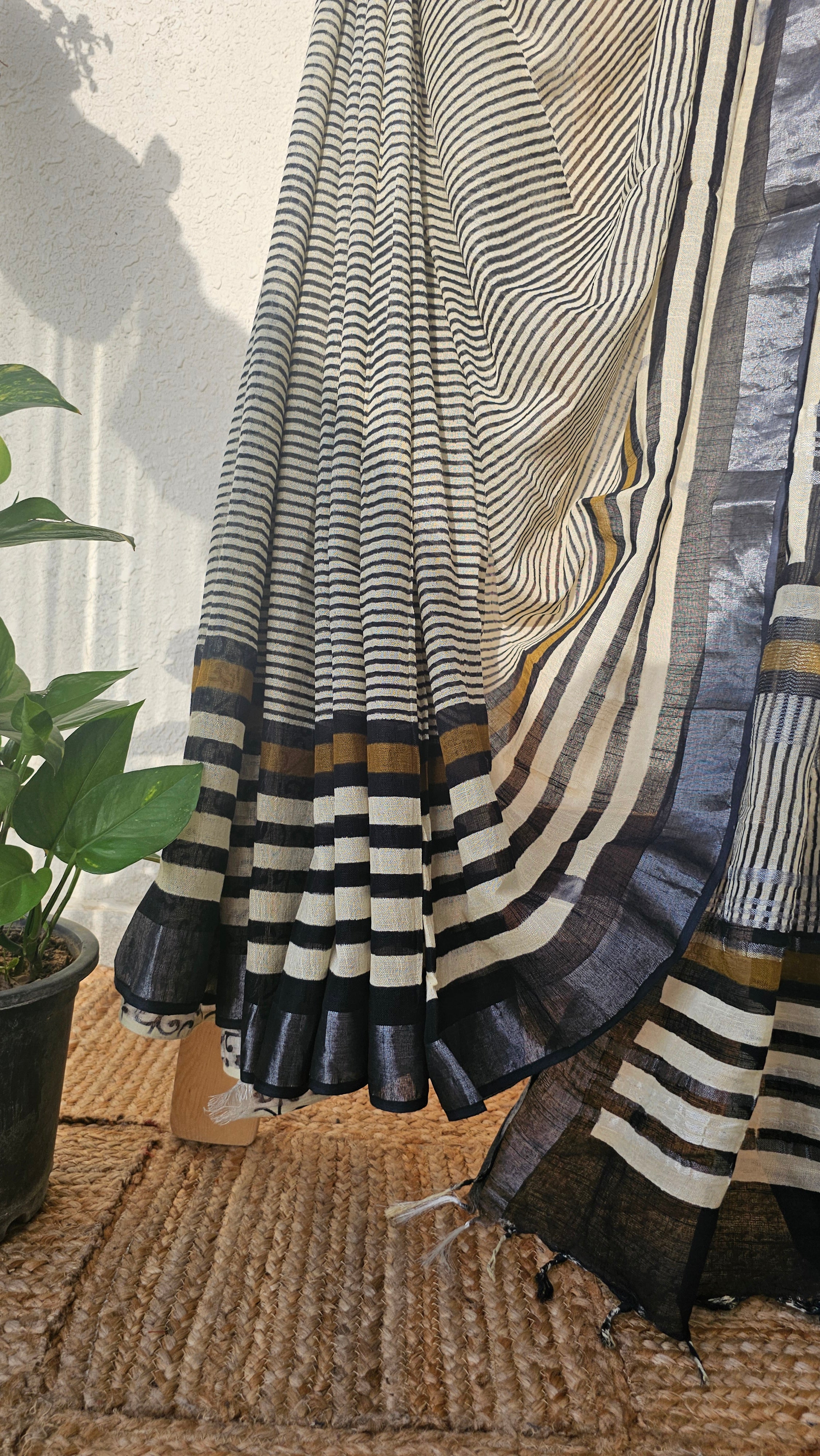 Kanishka - Handblock Print - Linen Cotton