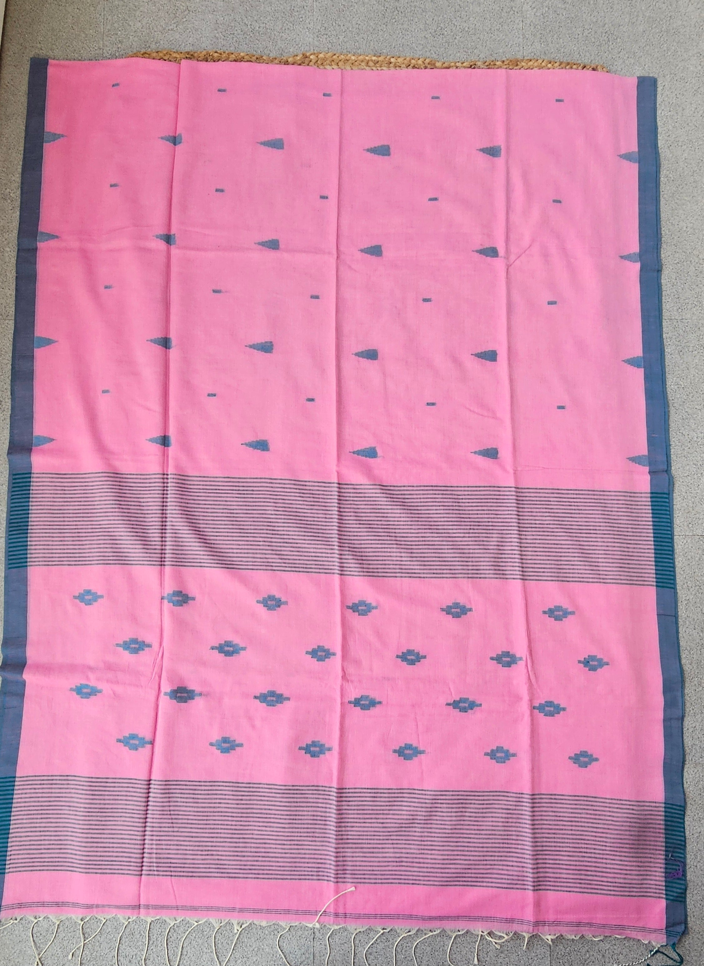 Utsho - Jamdani Handloom - Cotton Saree