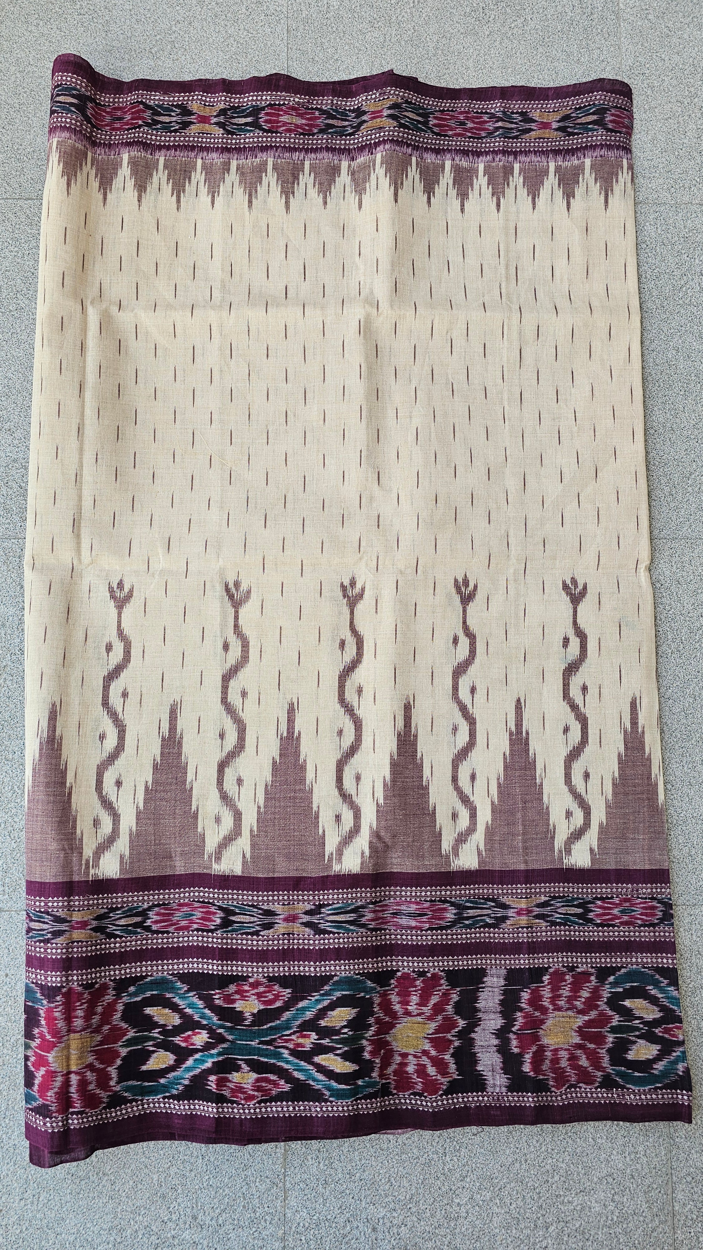 Aparna - Sambalpuri Ikkat Cotton Handloom Saree