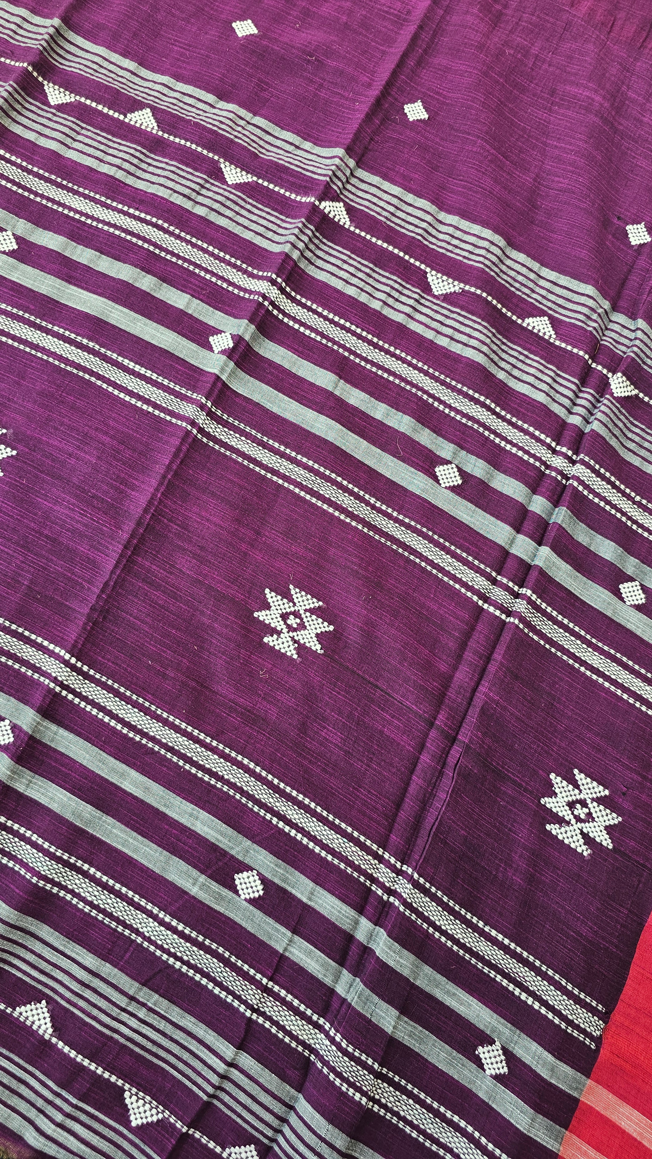Banshi - Handloom - Cotton Saree