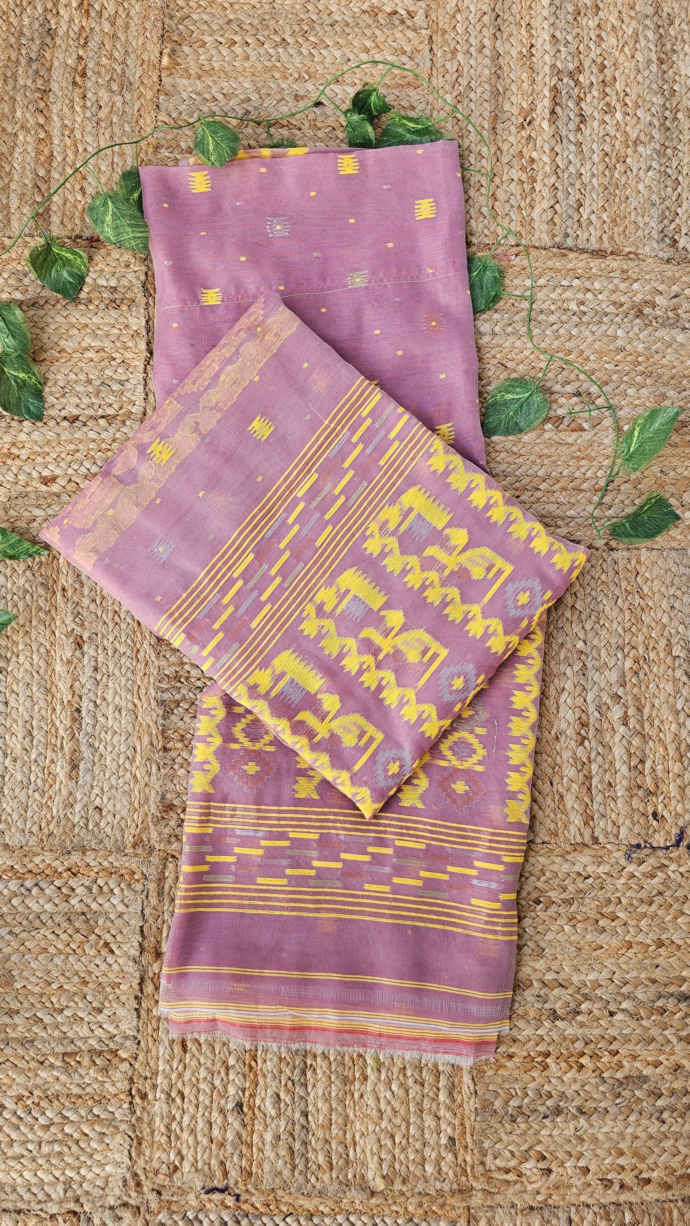 Mukul - Dhakai Jamdani (Soft Starch-free)