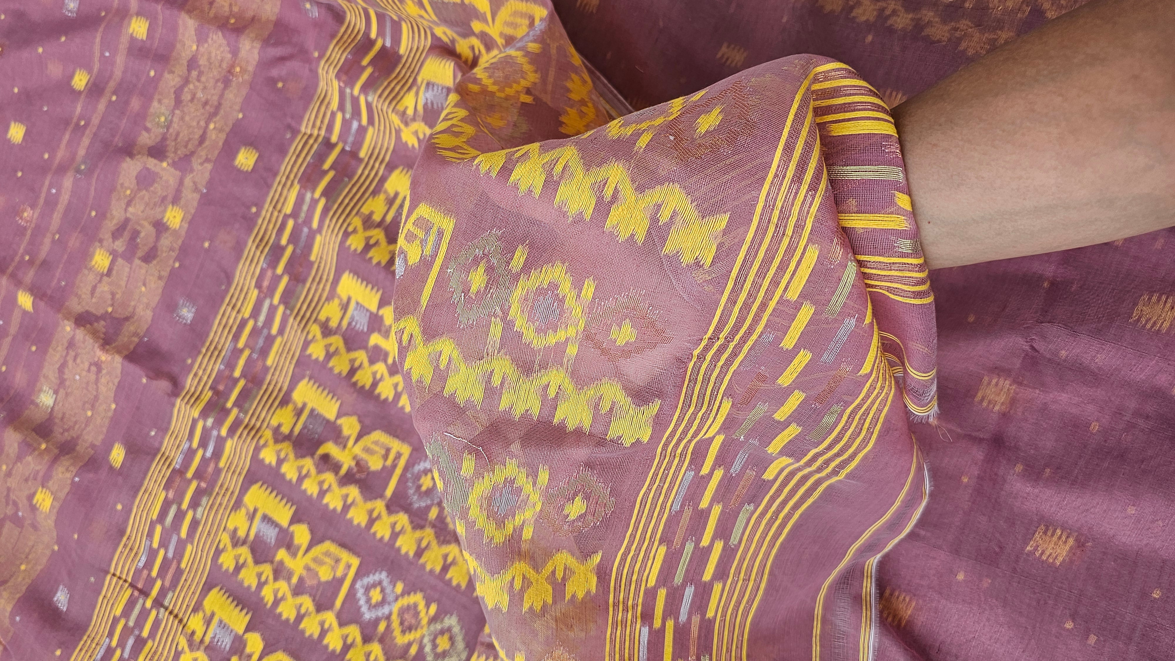 Mukul - Dhakai Jamdani (Soft Starch-free)