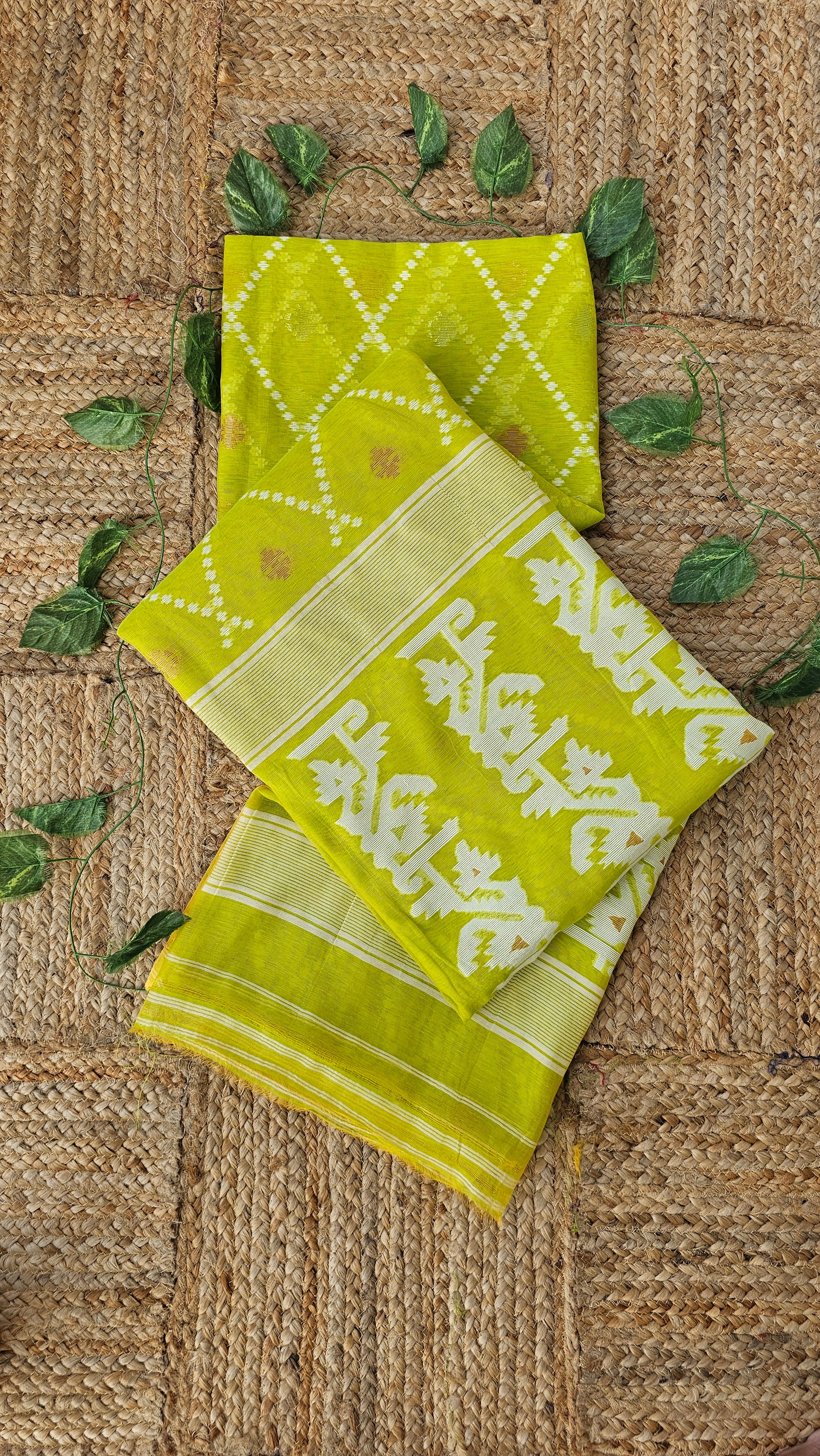 Raat Bhor - Dhakai Jamdani (Soft Starch-free)