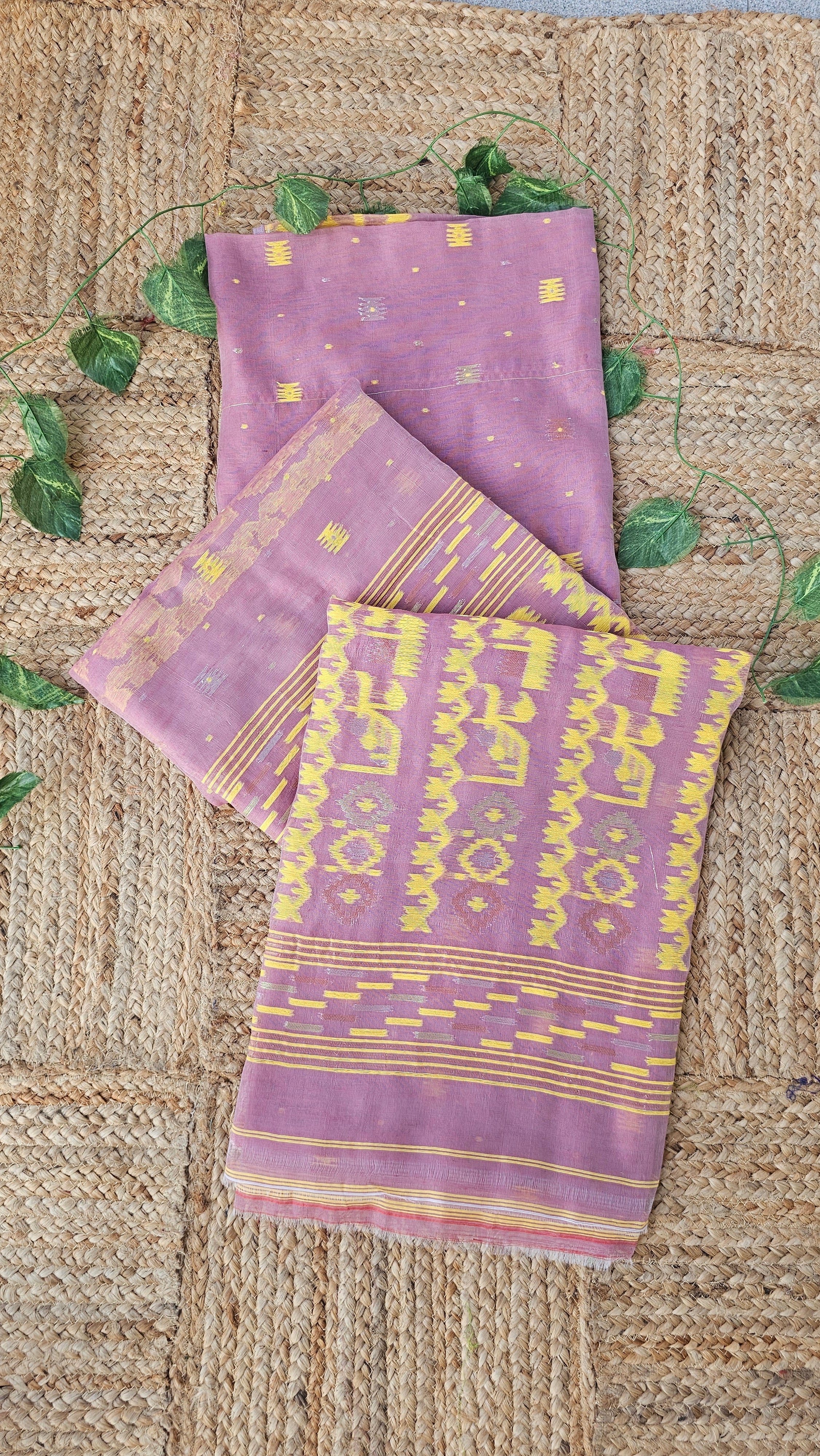 Mukul - Dhakai Jamdani (Soft Starch-free)