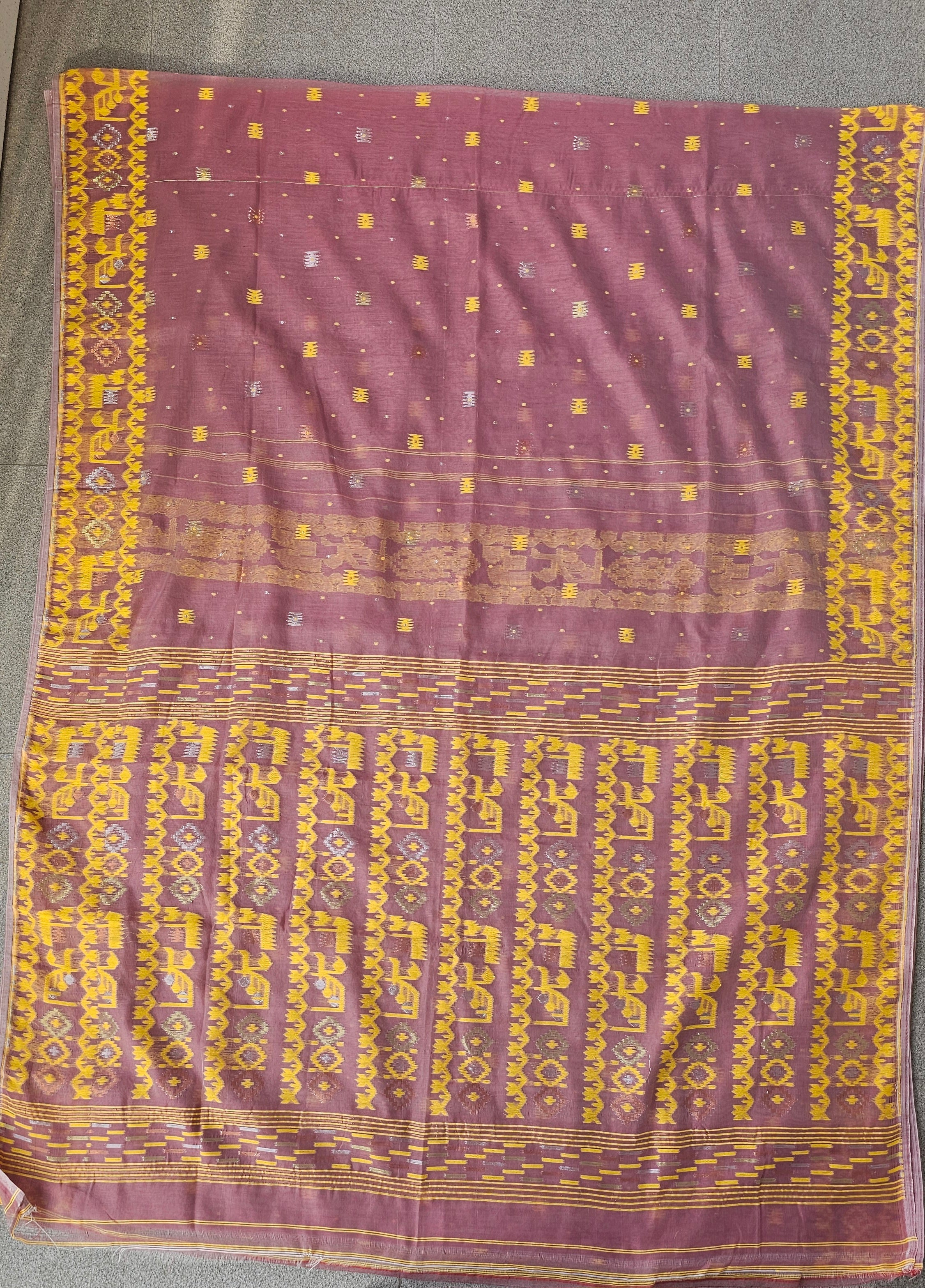 Mukul - Dhakai Jamdani (Soft Starch-free)