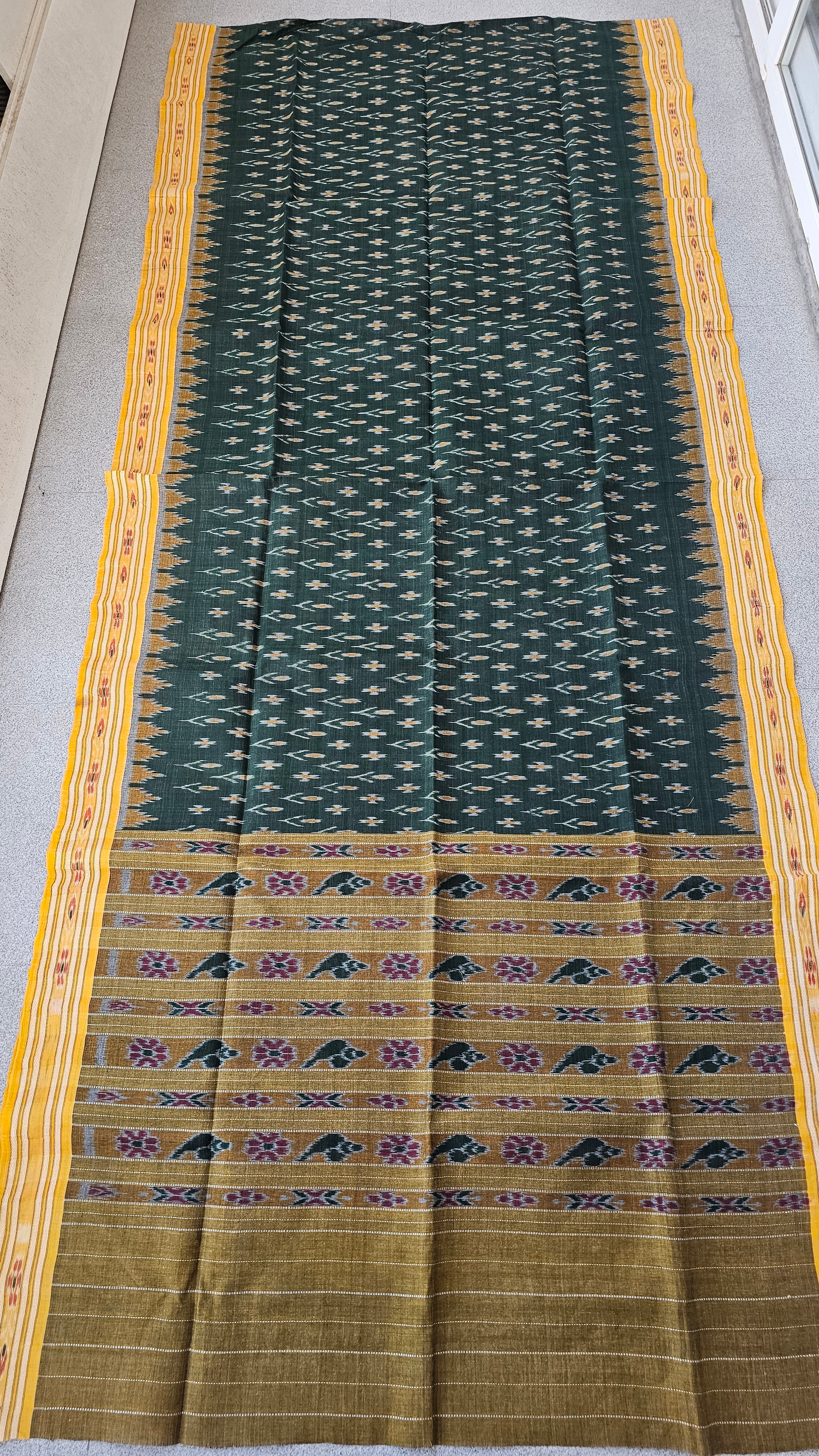Pallabi - Sambalpuri Ikkat Cotton Handloom Saree