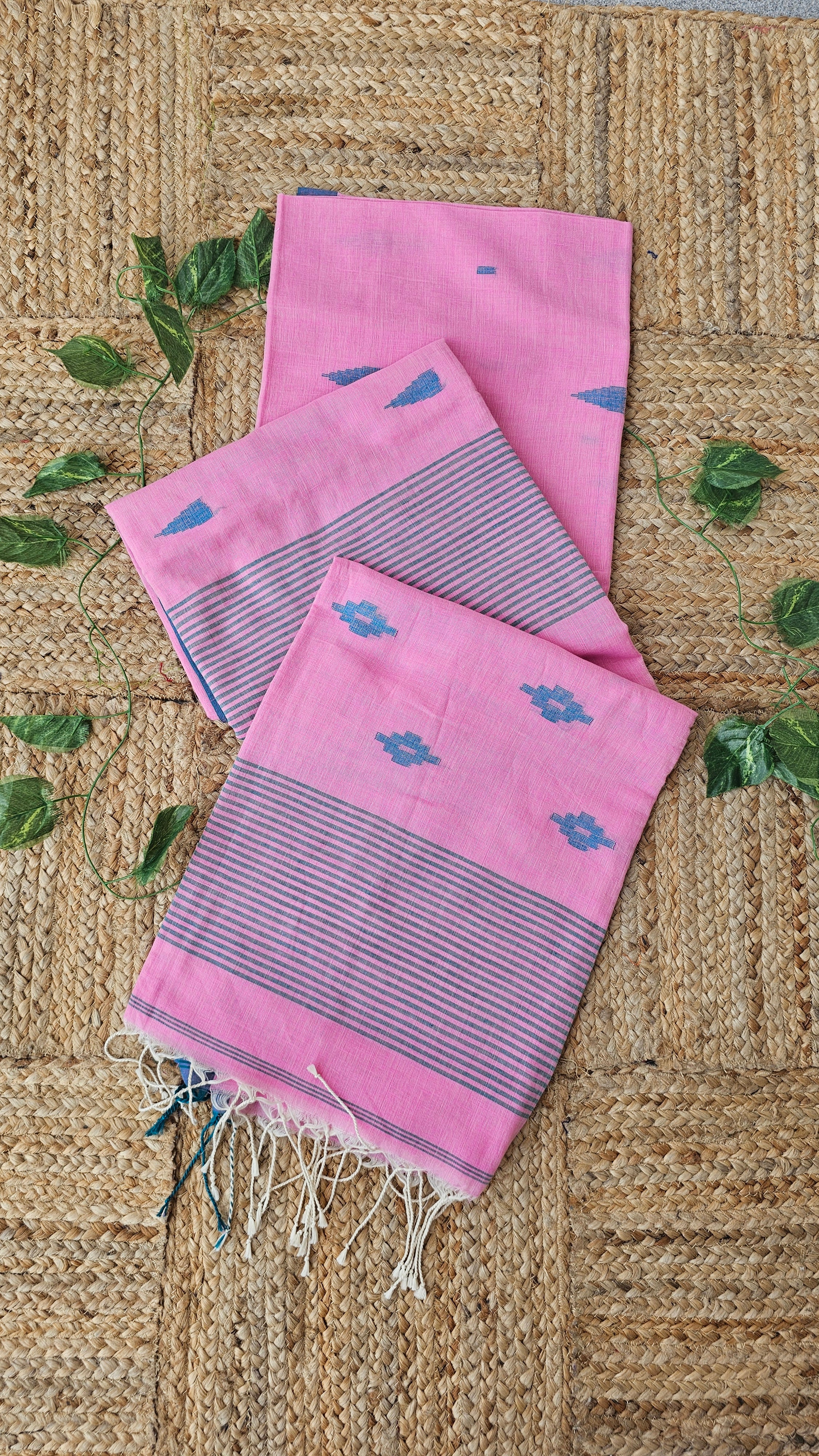 Utsho - Jamdani Handloom - Cotton Saree
