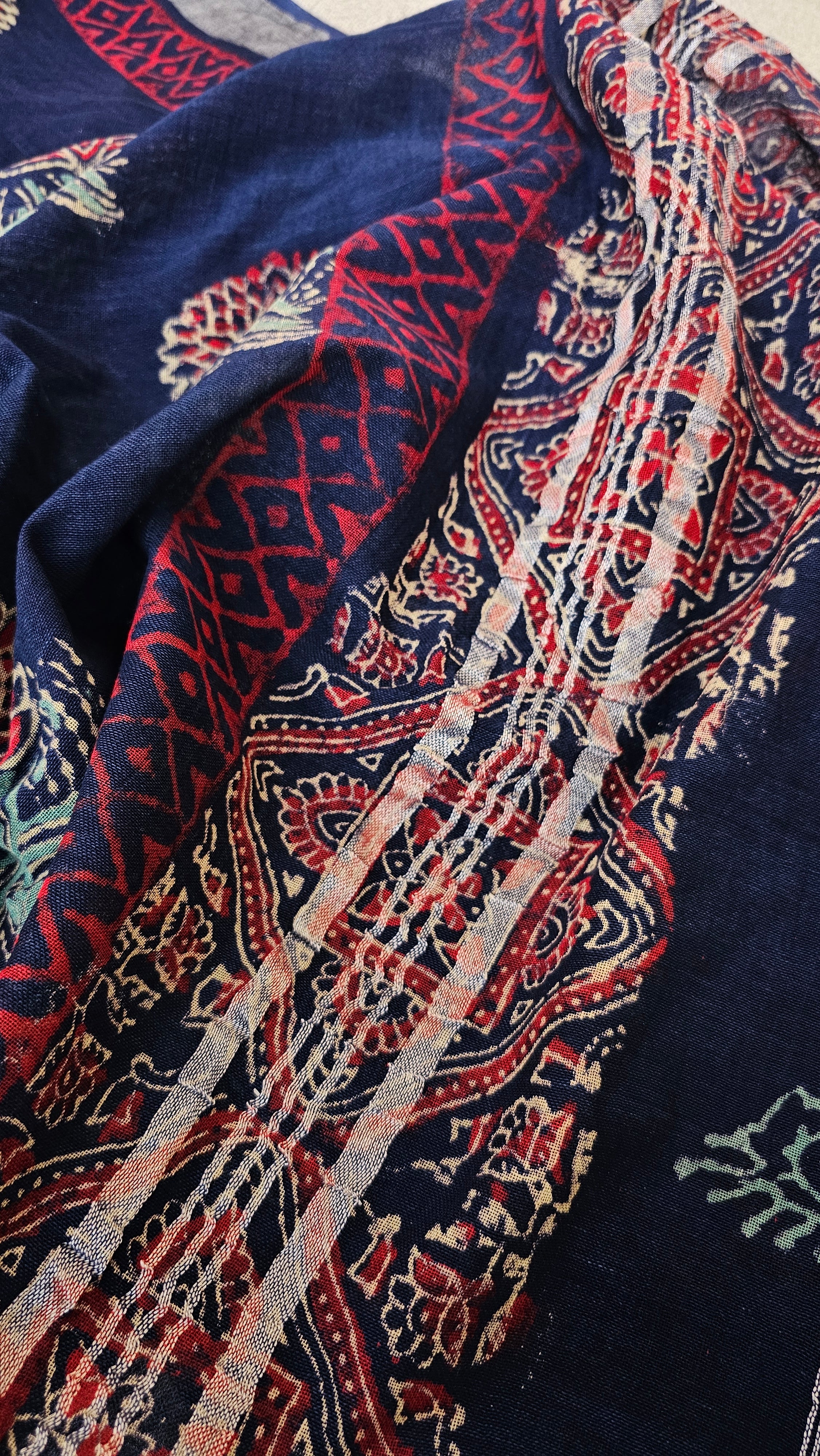 Arnavi - Handblock Print - Linen Cotton