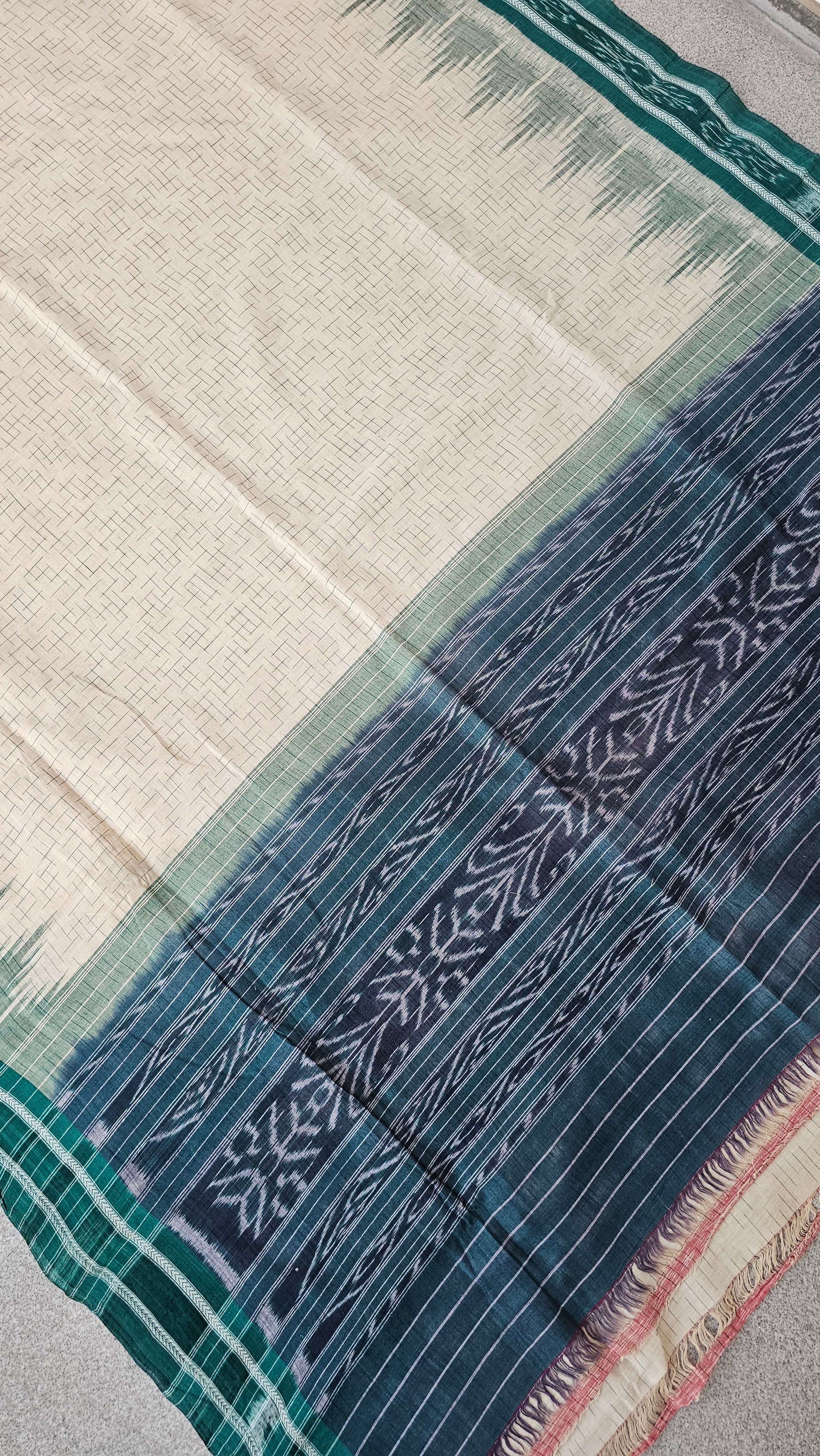 Indrani - Sambalpuri Ikkat Cotton Handloom Saree