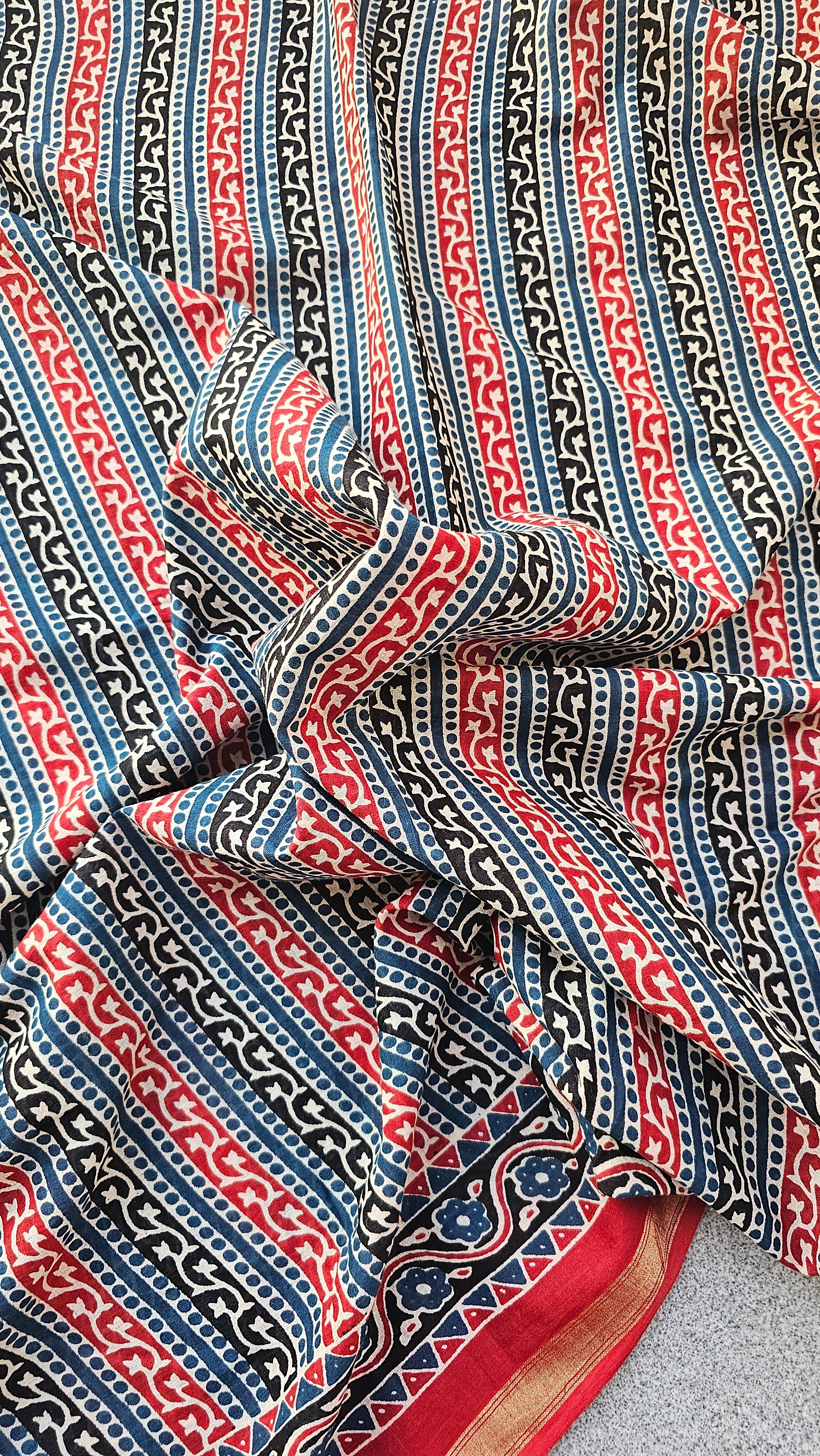 Chakra - Handblock Print - Chanderi Cotton
