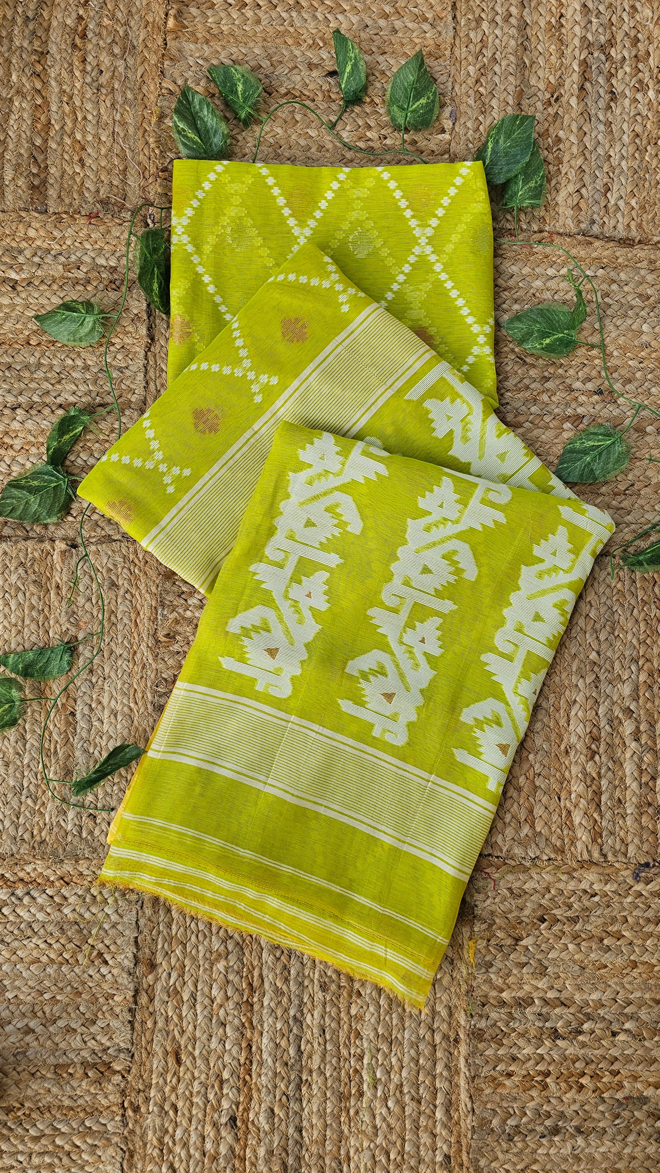 Raat Bhor - Dhakai Jamdani (Soft Starch-free)