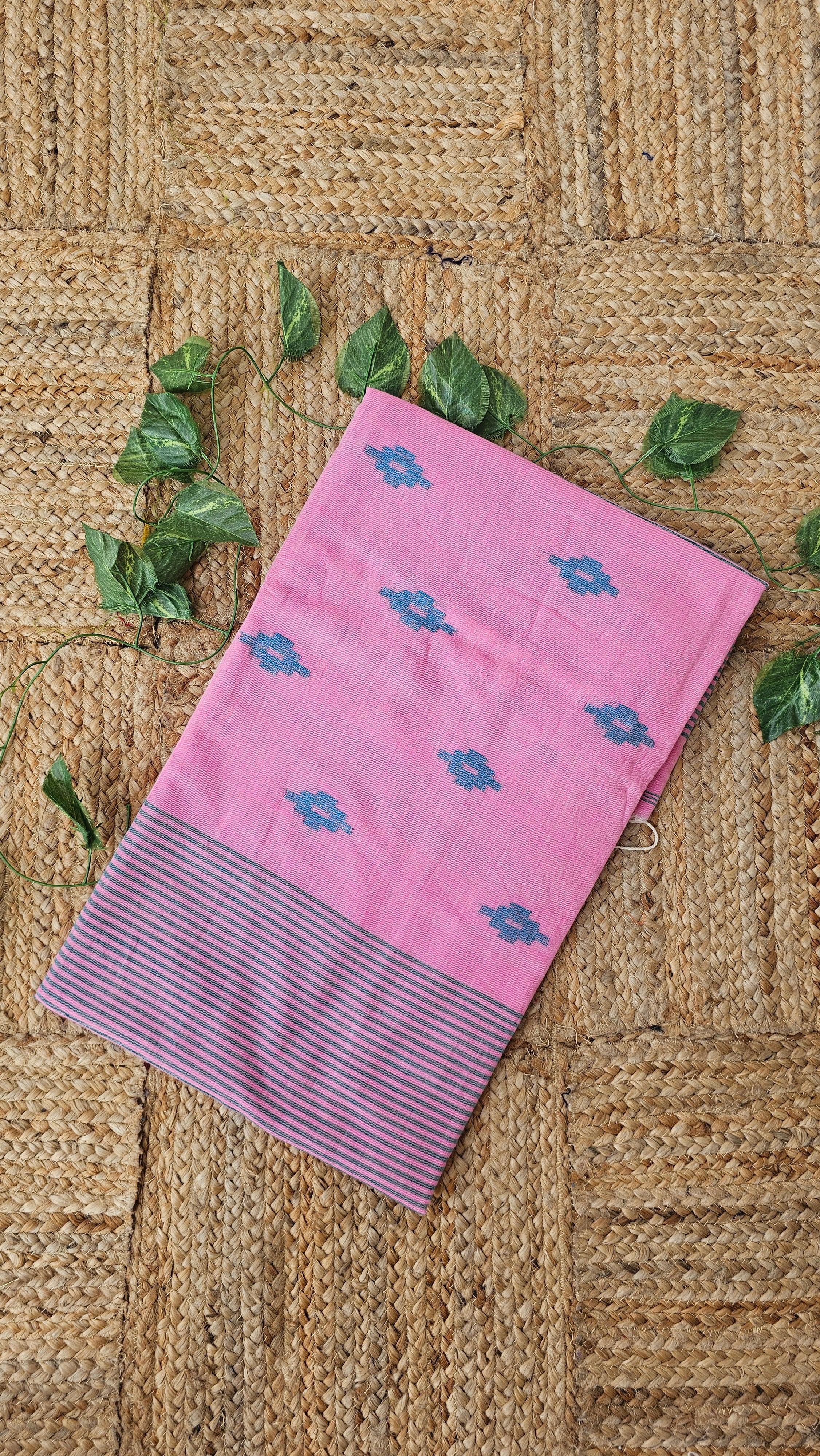 Utsho - Jamdani Handloom - Cotton Saree