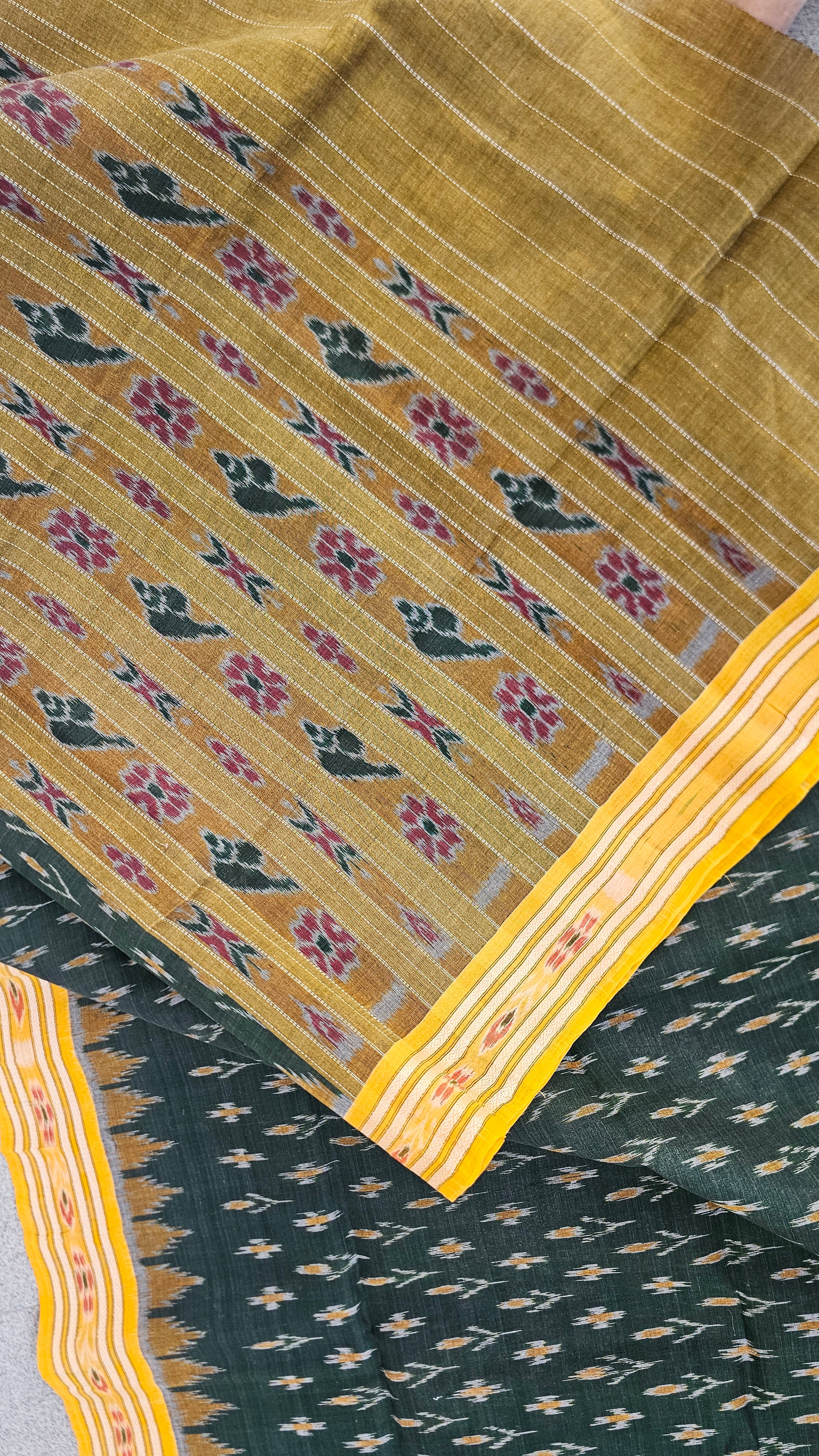 Pallabi - Sambalpuri Ikkat Cotton Handloom Saree
