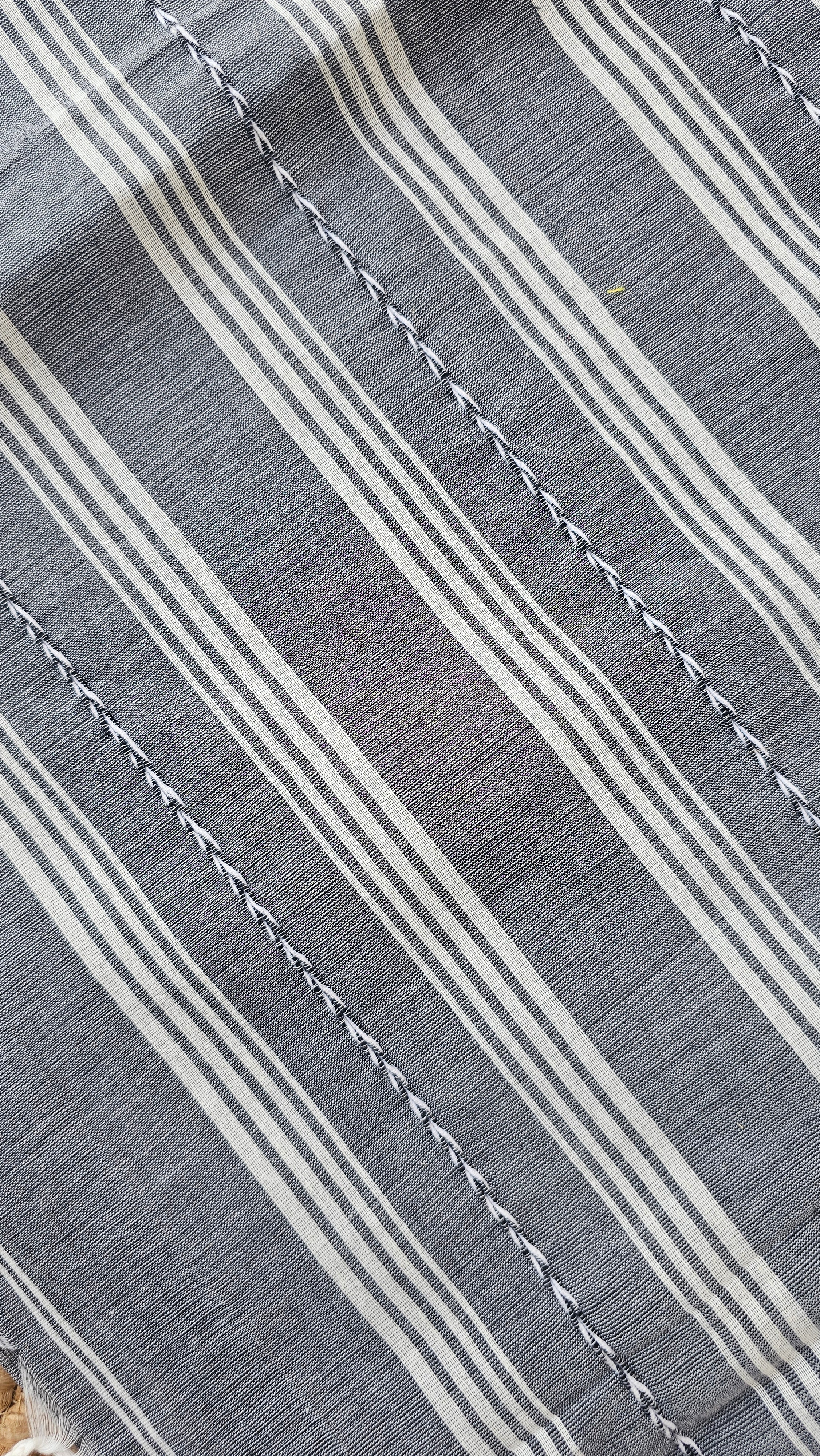 Meghmaya - Jamdani Handloom - Cotton Saree
