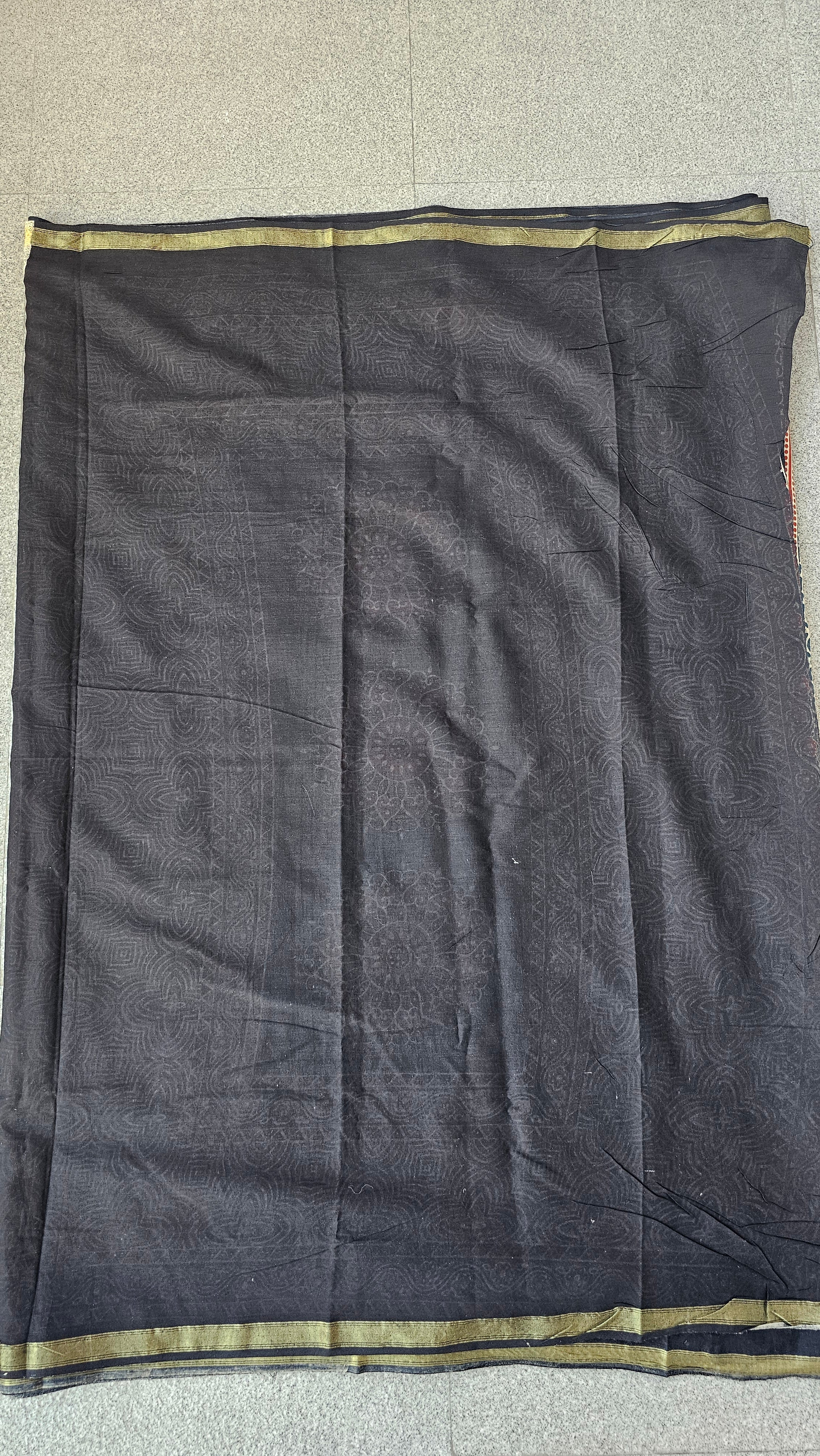 Sagar - Handblock Print - Chanderi Cotton