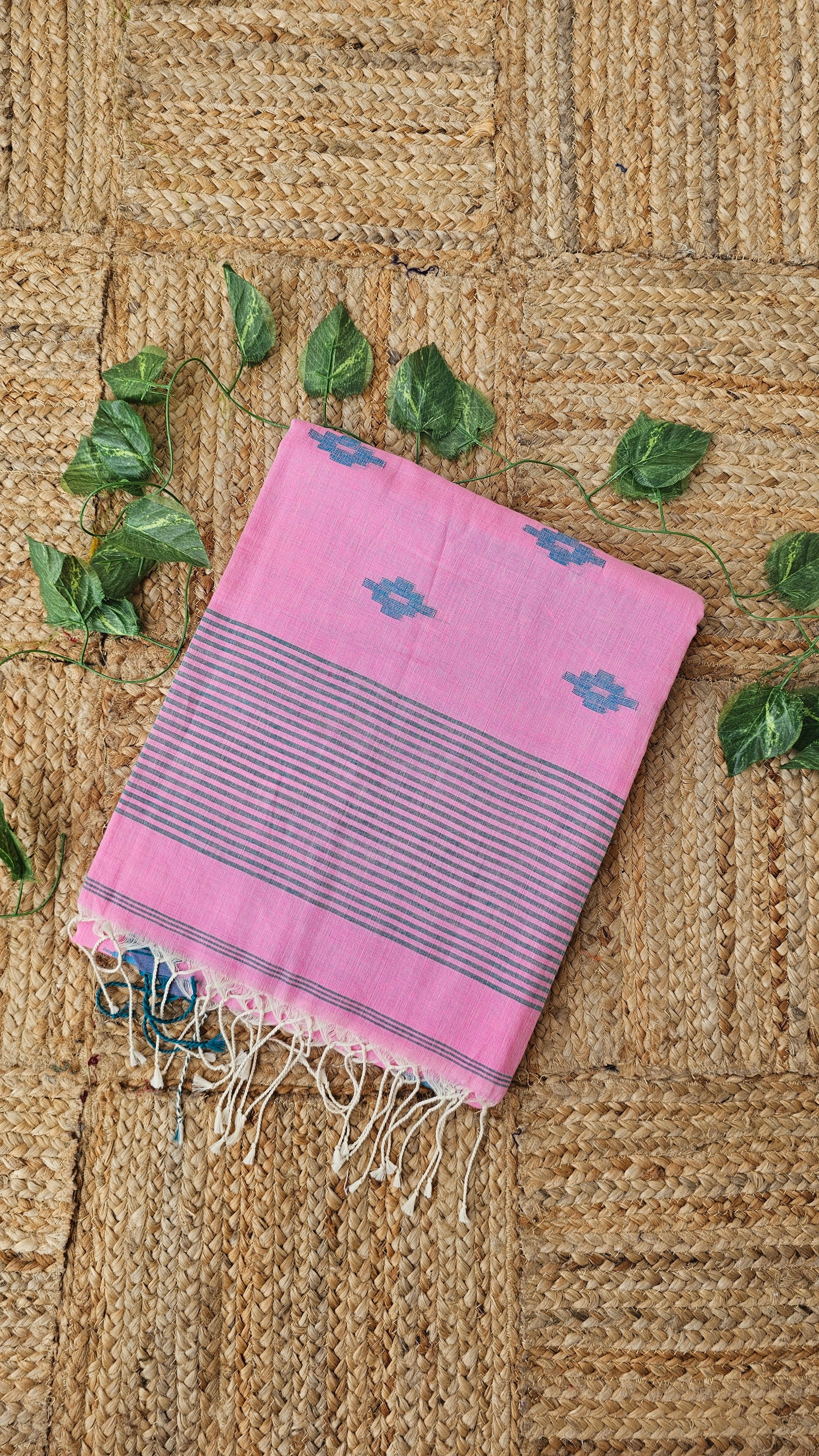 Utsho - Jamdani Handloom - Cotton Saree