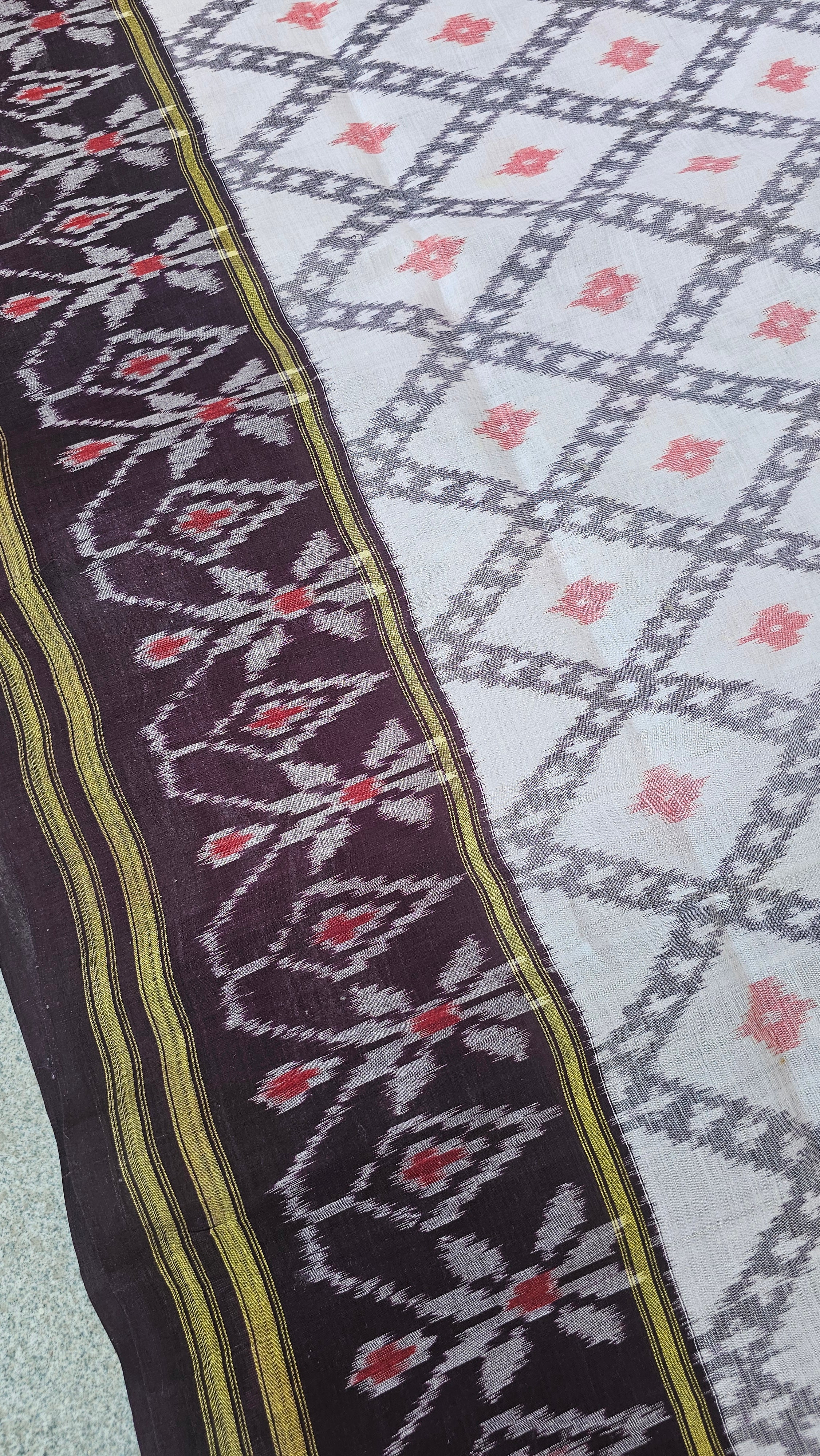 Shankari - Sambalpuri Ikkat Cotton Handloom Saree