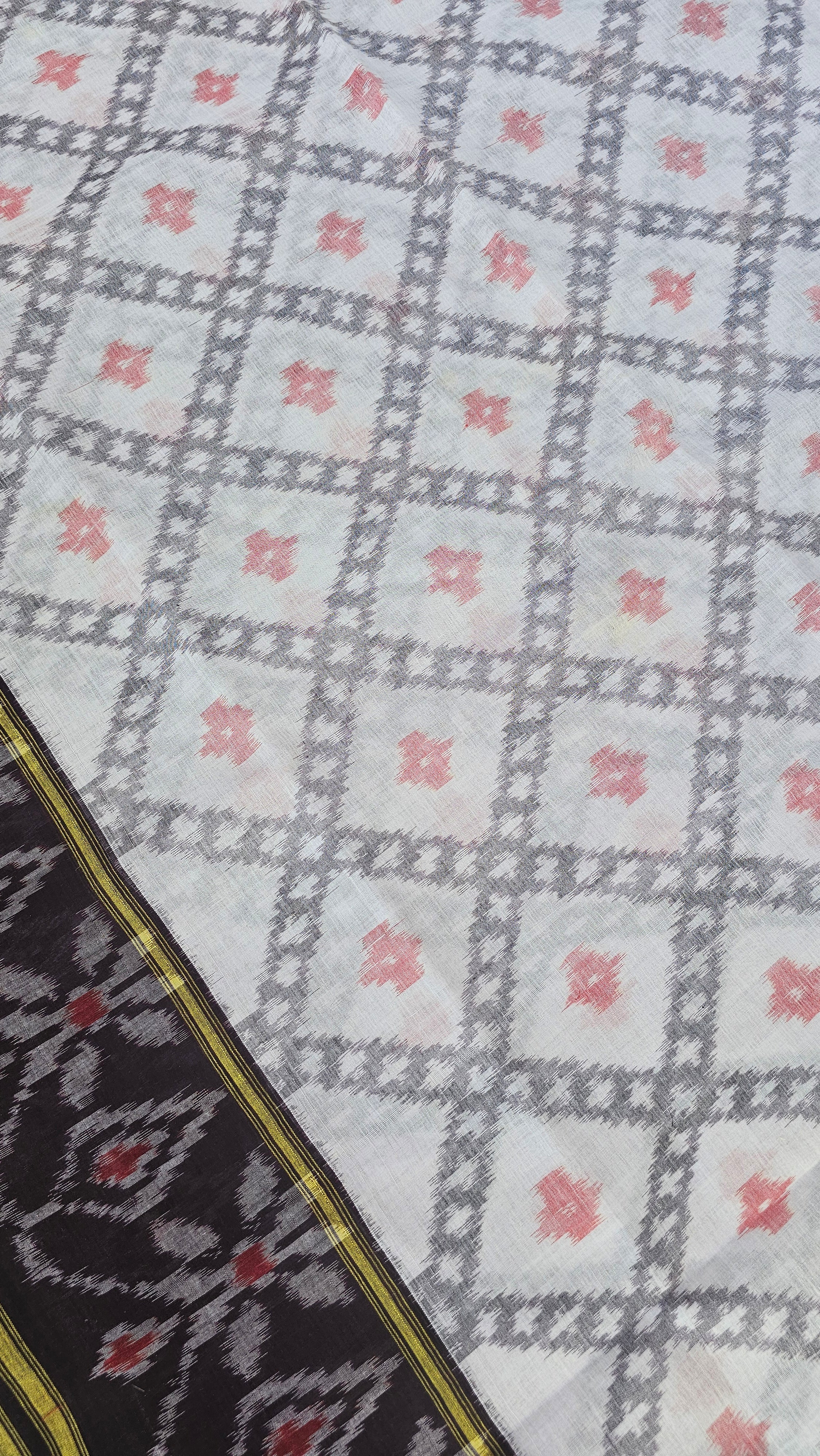 Shankari - Sambalpuri Ikkat Cotton Handloom Saree
