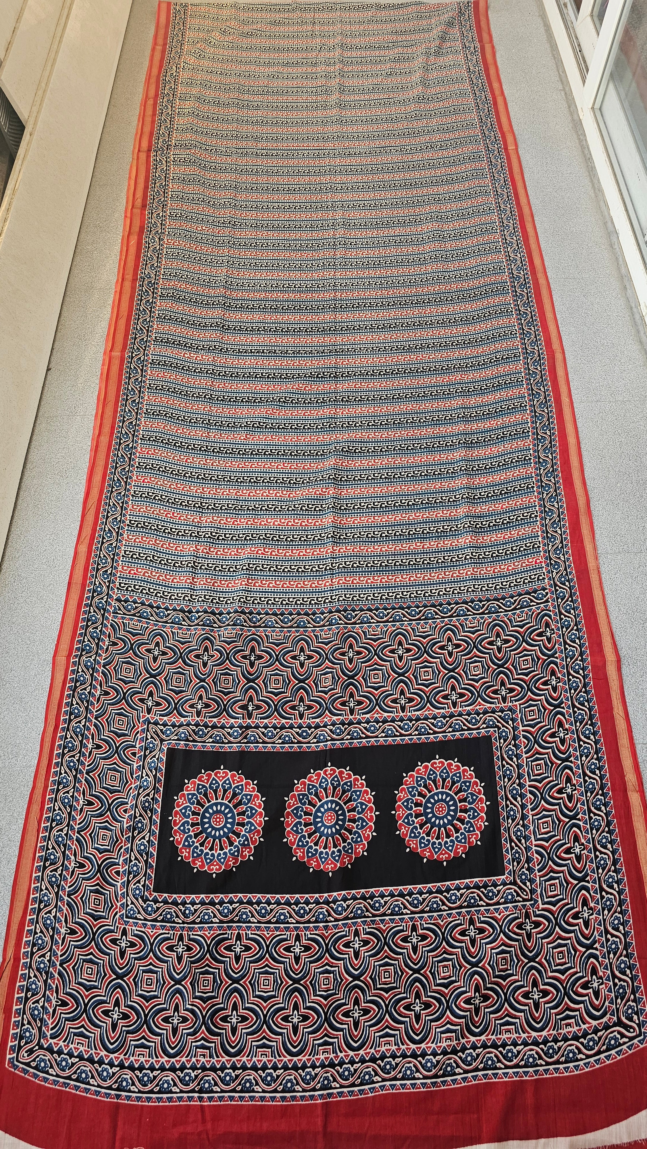 Chakra - Handblock Print - Chanderi Cotton