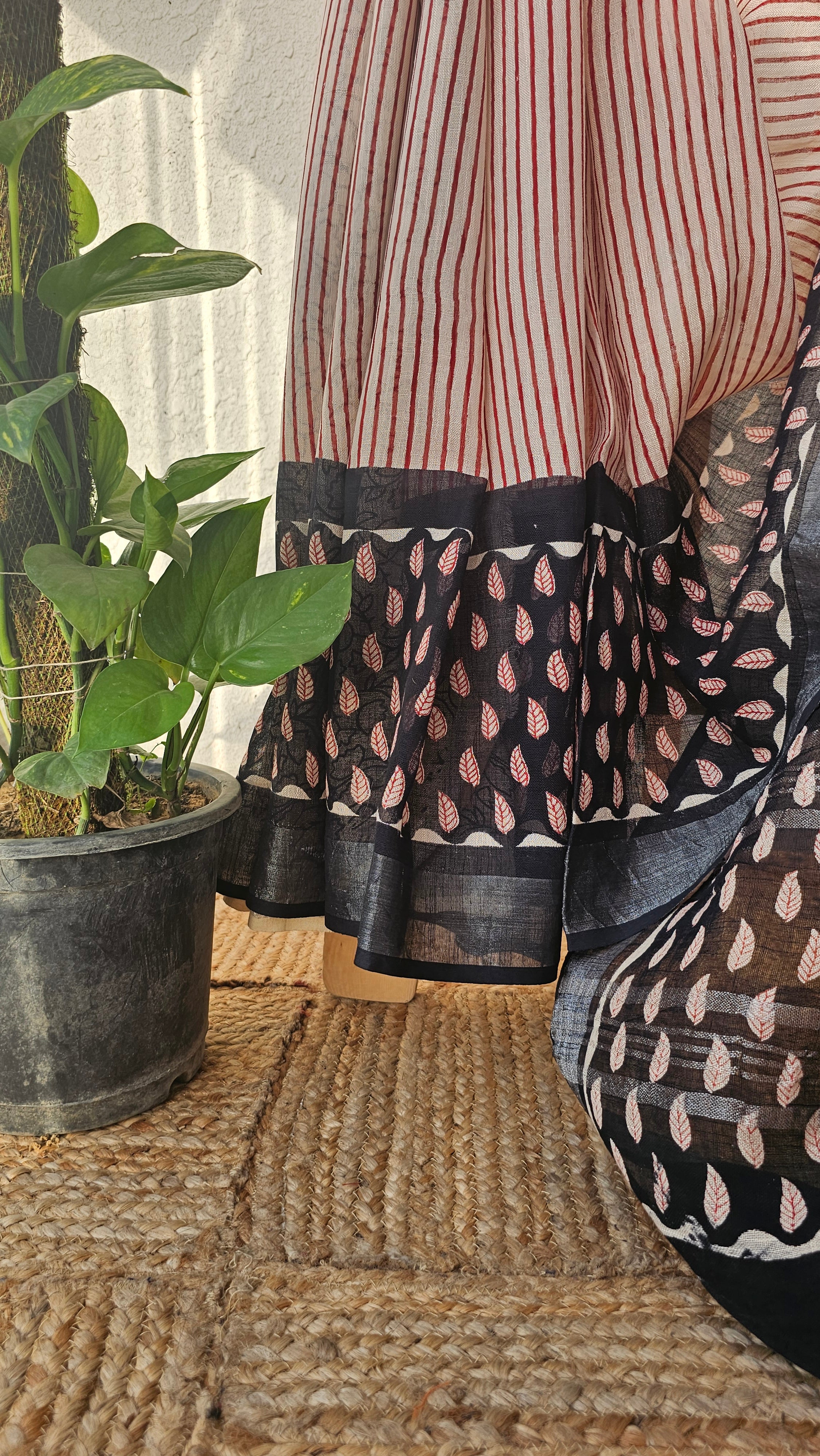 Rhea - Handblock Print - Linen Cotton