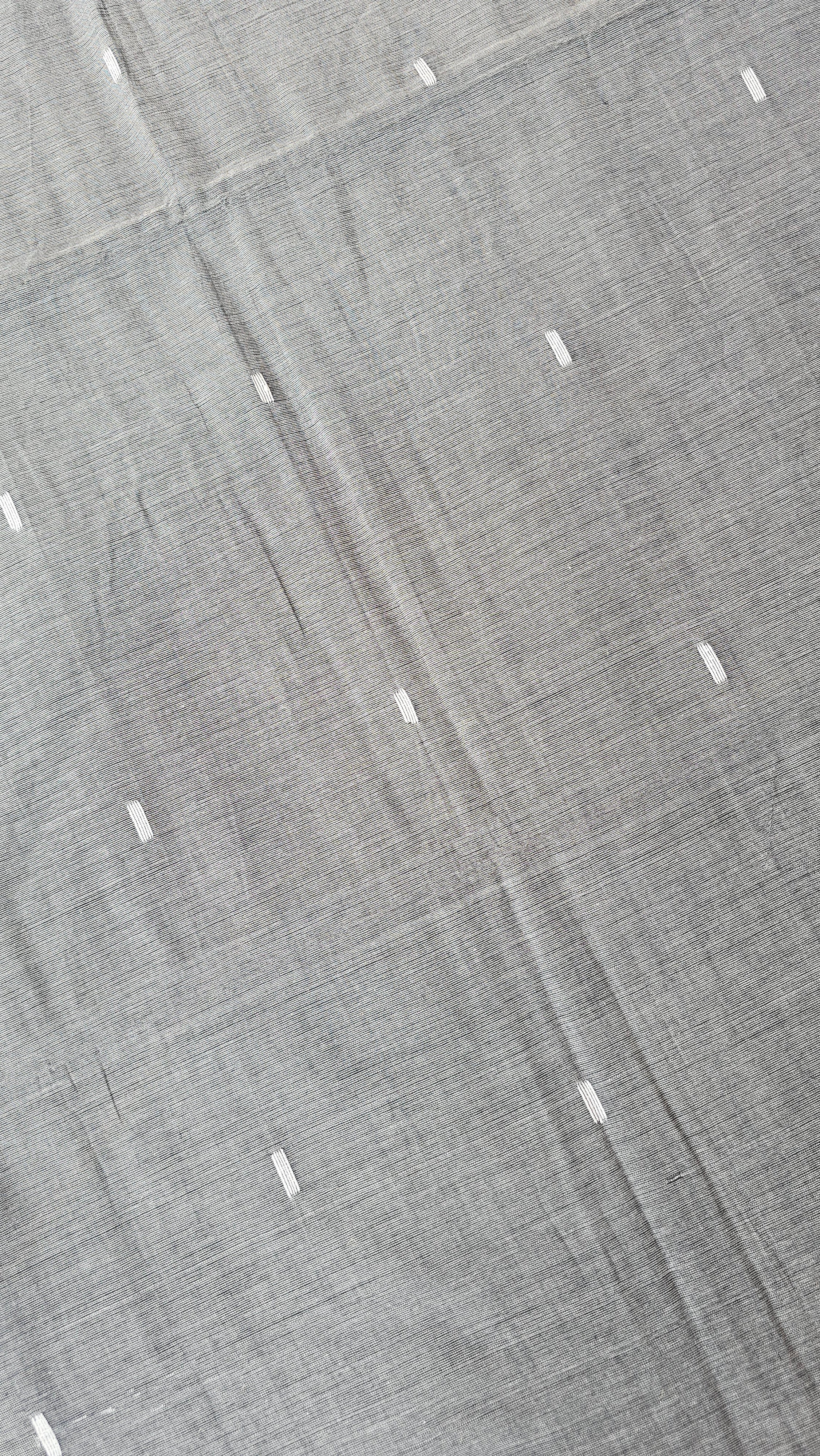 Meghmaya - Jamdani Handloom - Cotton Saree