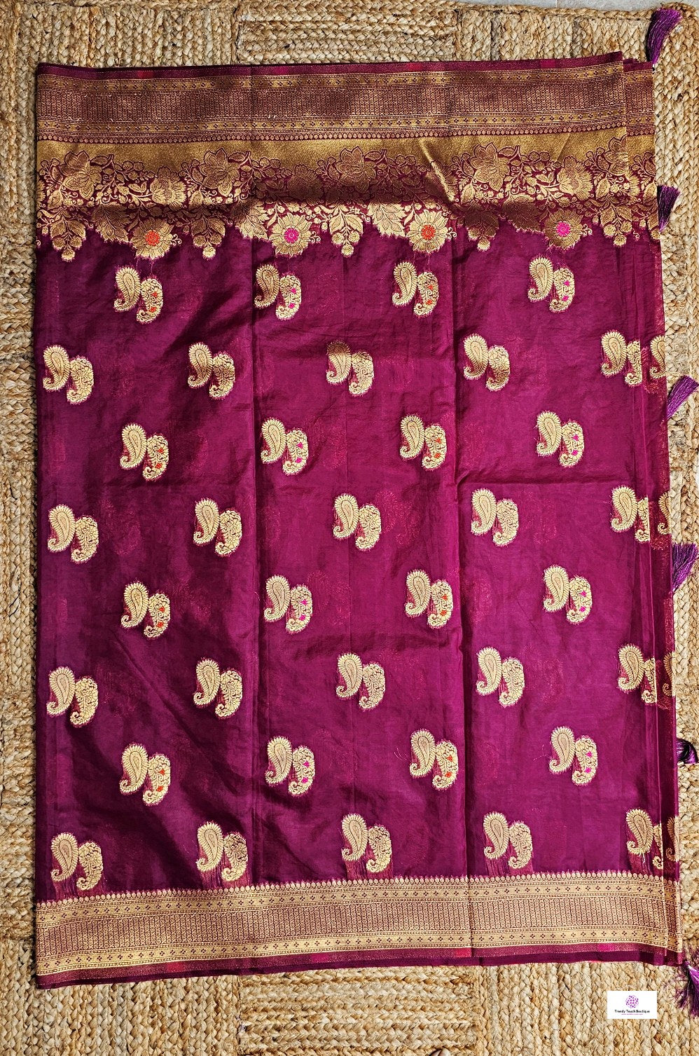 Mrinalini - Organza Meenakari - Banarasi Silk Saree