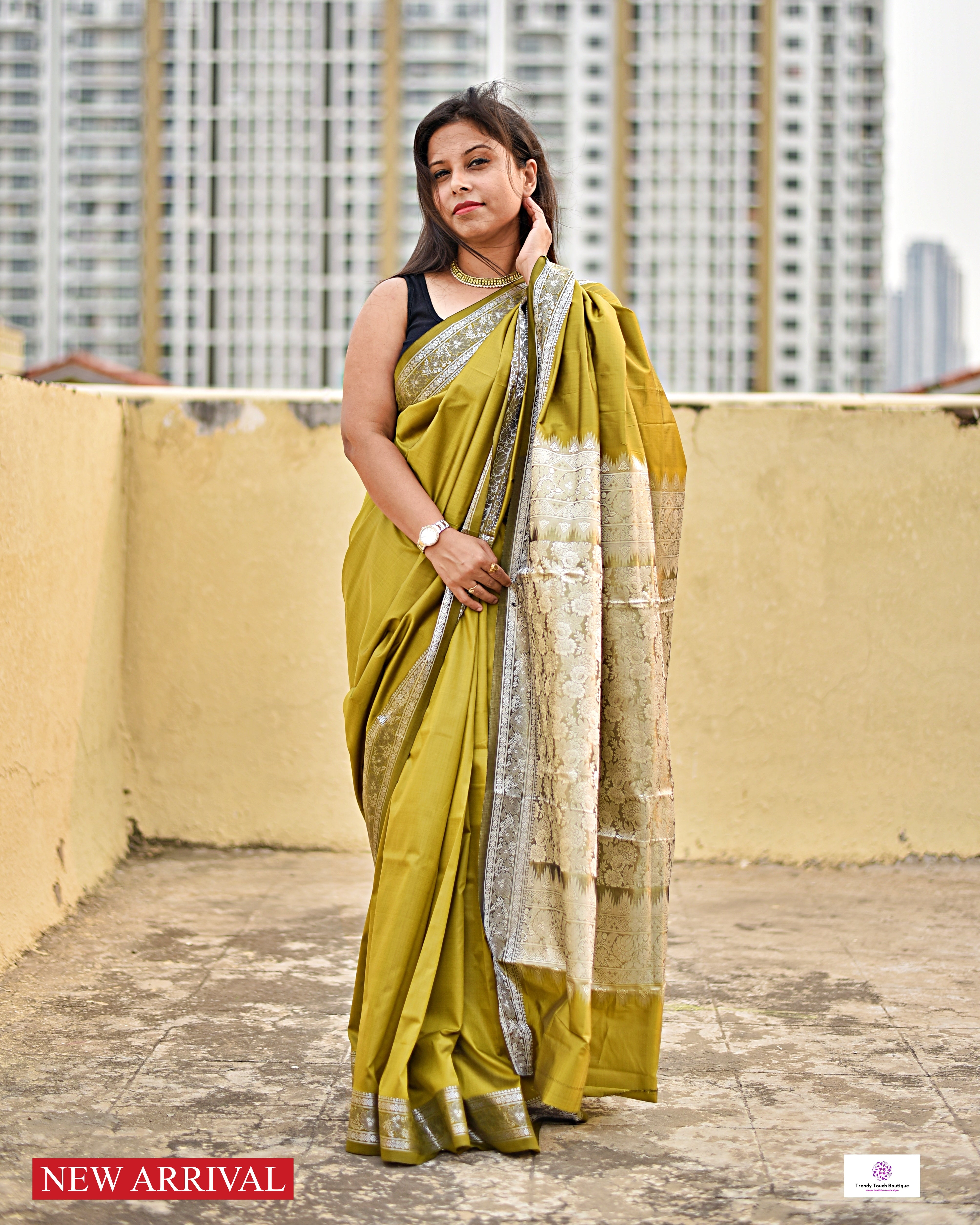 Henna - Katan Silk Saree