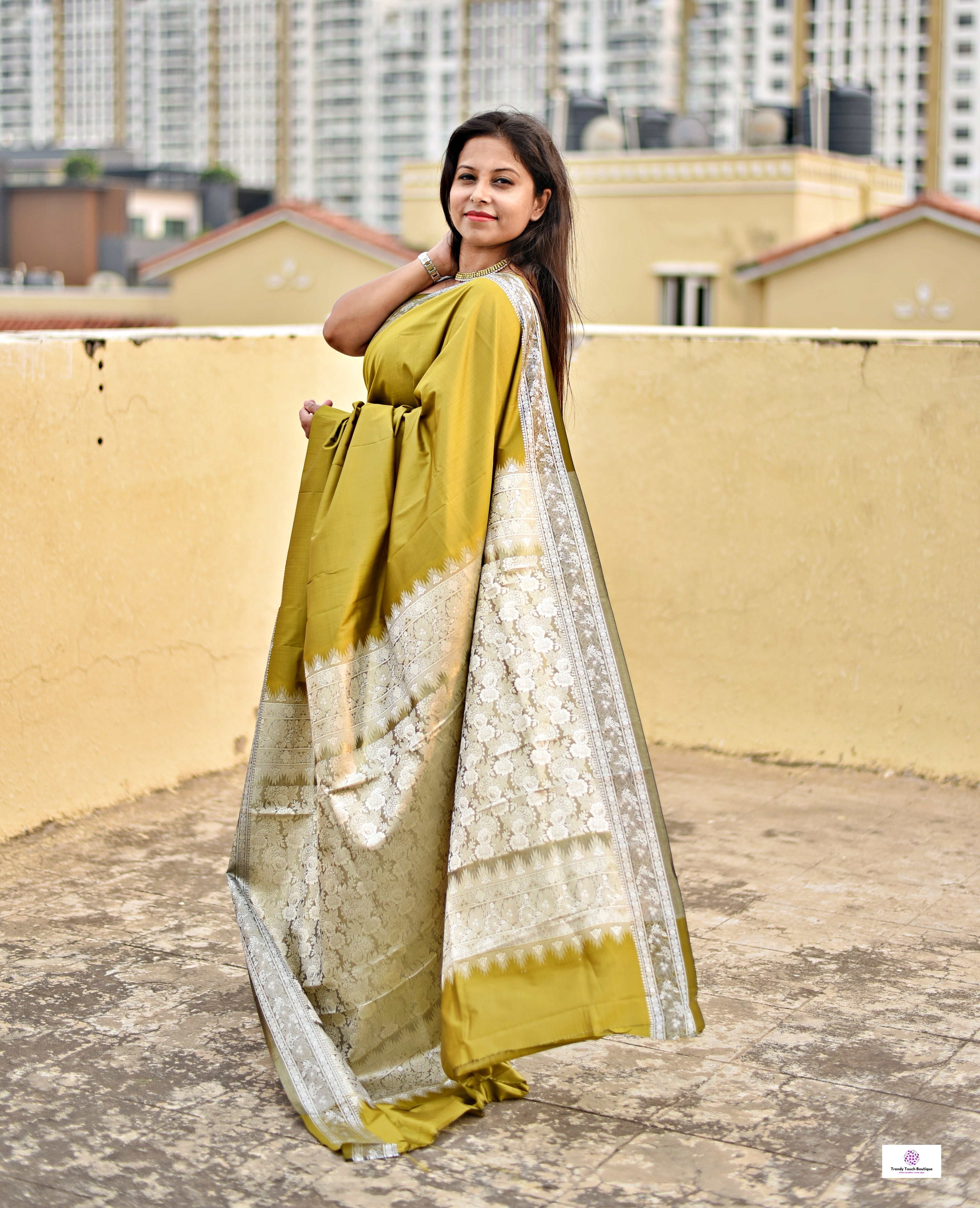 Henna - Katan Silk Saree