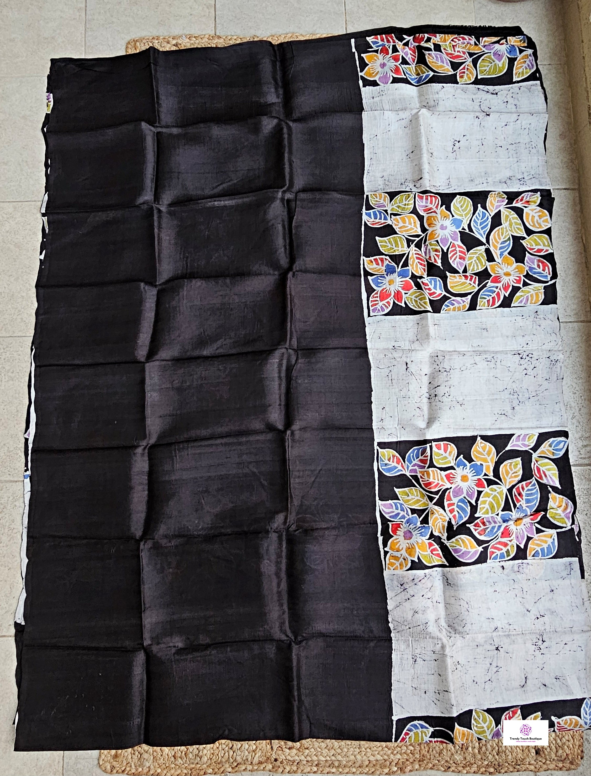 Malati – Handloom Wax Hand Batik Pure Mulberry Silk (Silk Mark Certified)