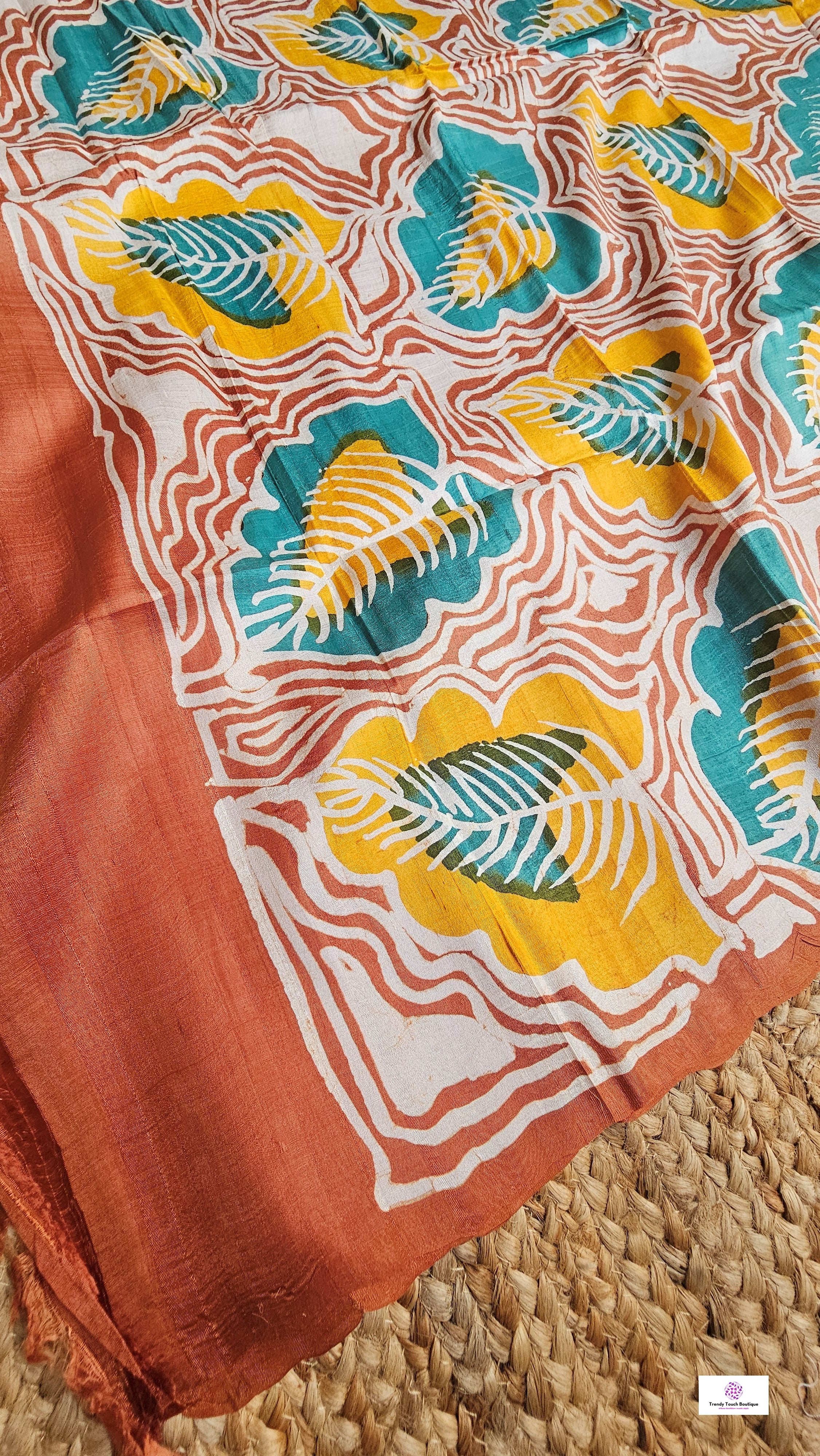 Ranga Maati – Handloom Wax Hand Batik Pure Mulberry Silk (Silk Mark Certified)