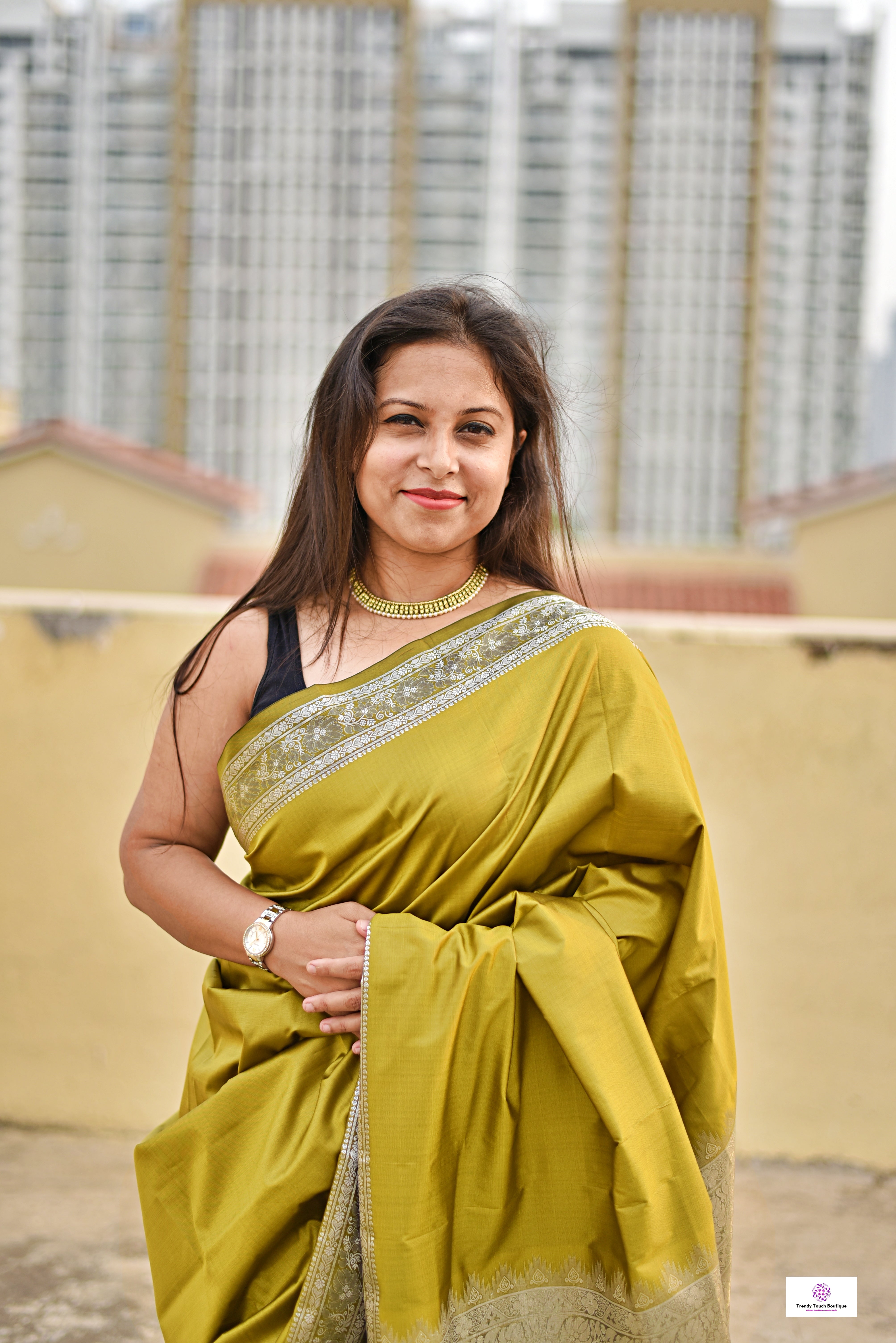 Henna - Katan Silk Saree