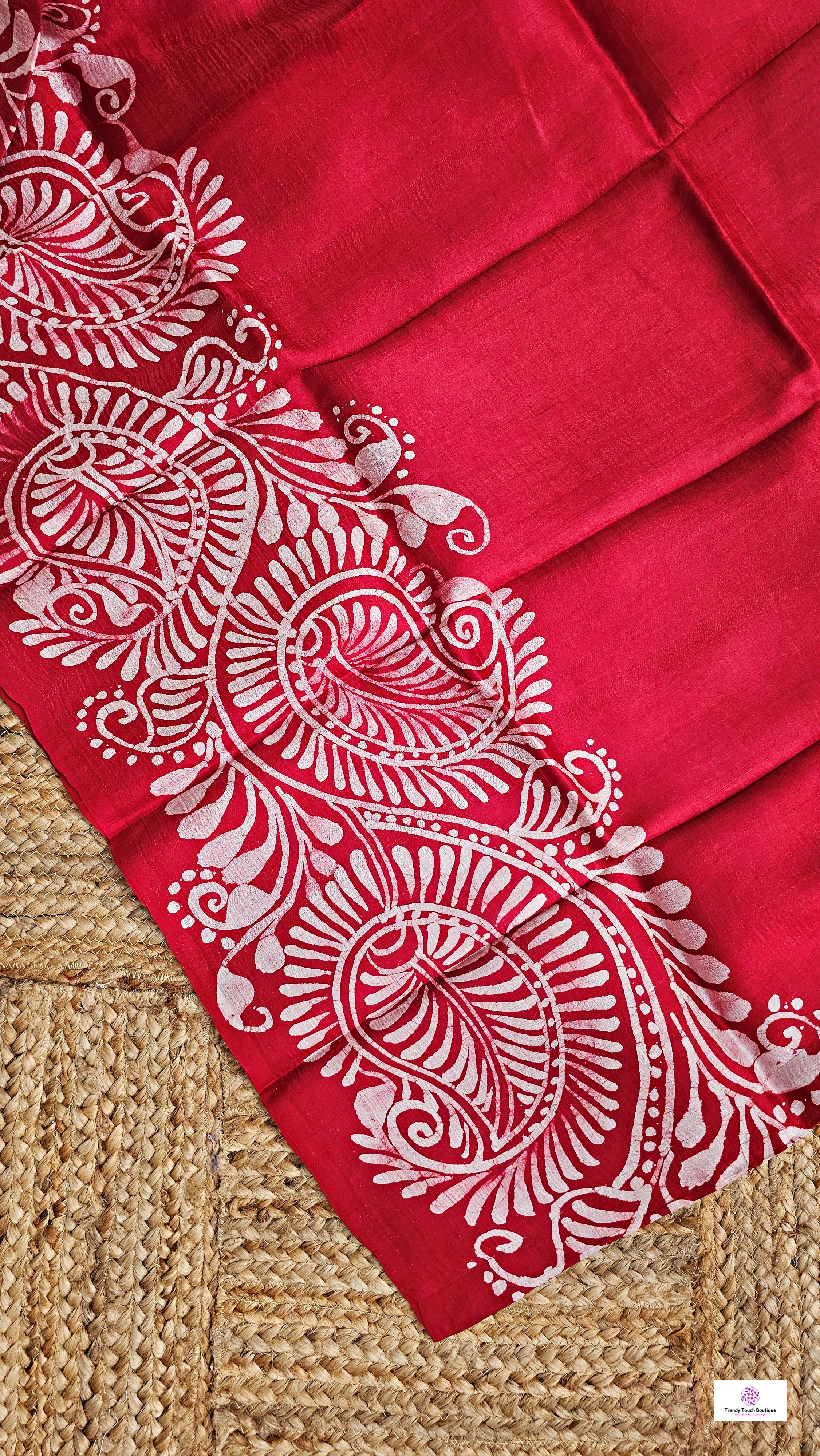 Pranaya – Handloom Wax Hand Batik Pure Mulberry Silk (Silk Mark Certified)