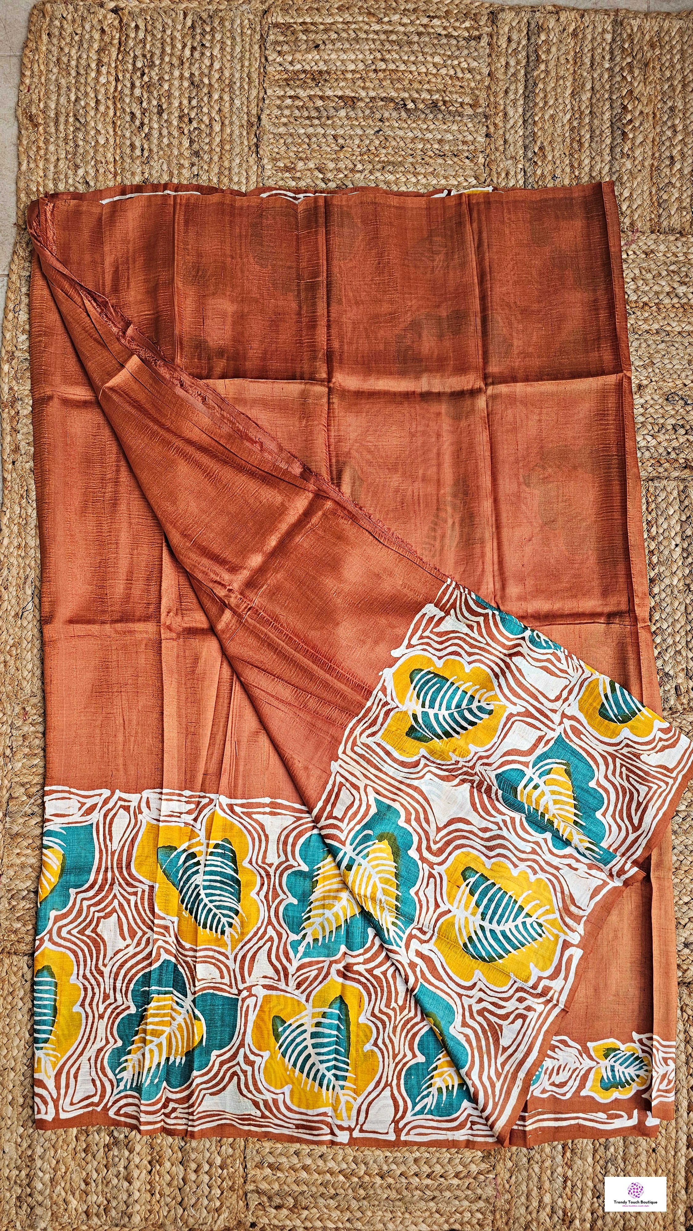 Ranga Maati – Handloom Wax Hand Batik Pure Mulberry Silk (Silk Mark Certified)