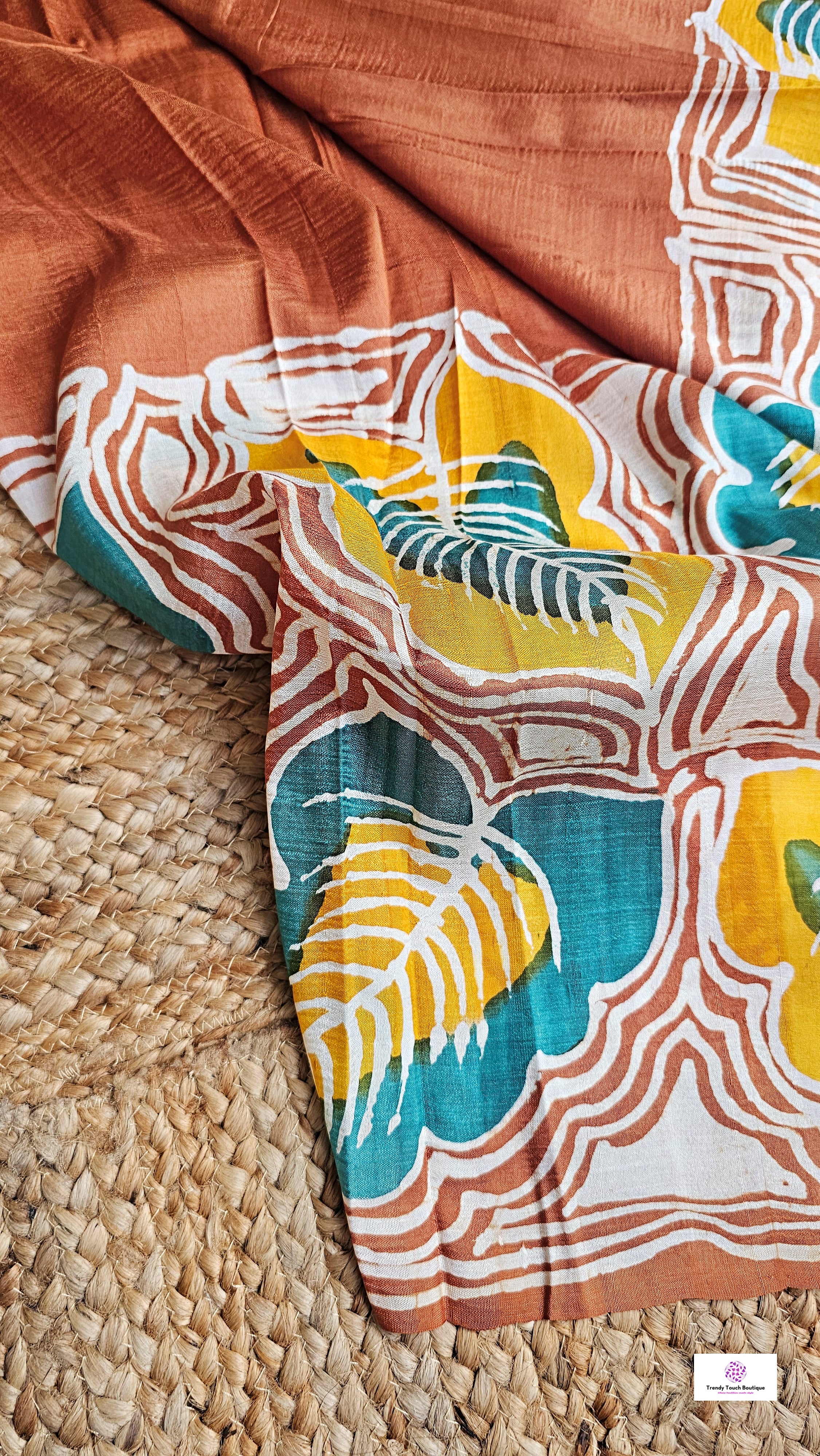 Ranga Maati – Handloom Wax Hand Batik Pure Mulberry Silk (Silk Mark Certified)