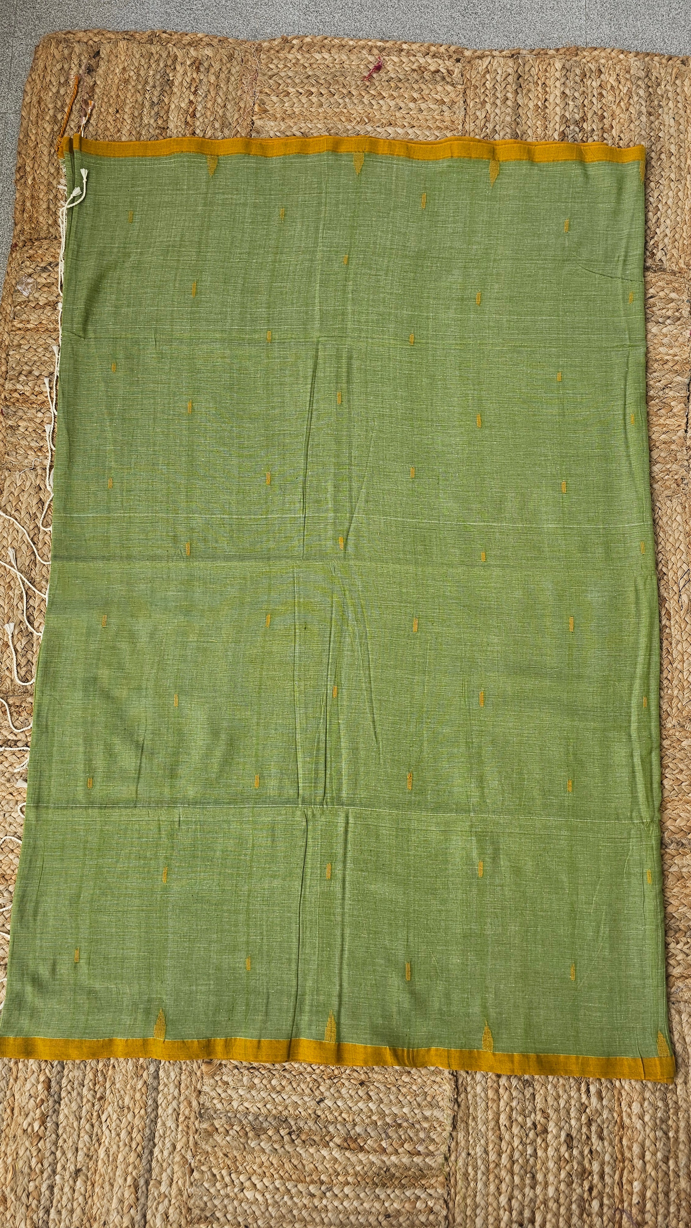 Nutan - Jamdani Handloom - Cotton Saree