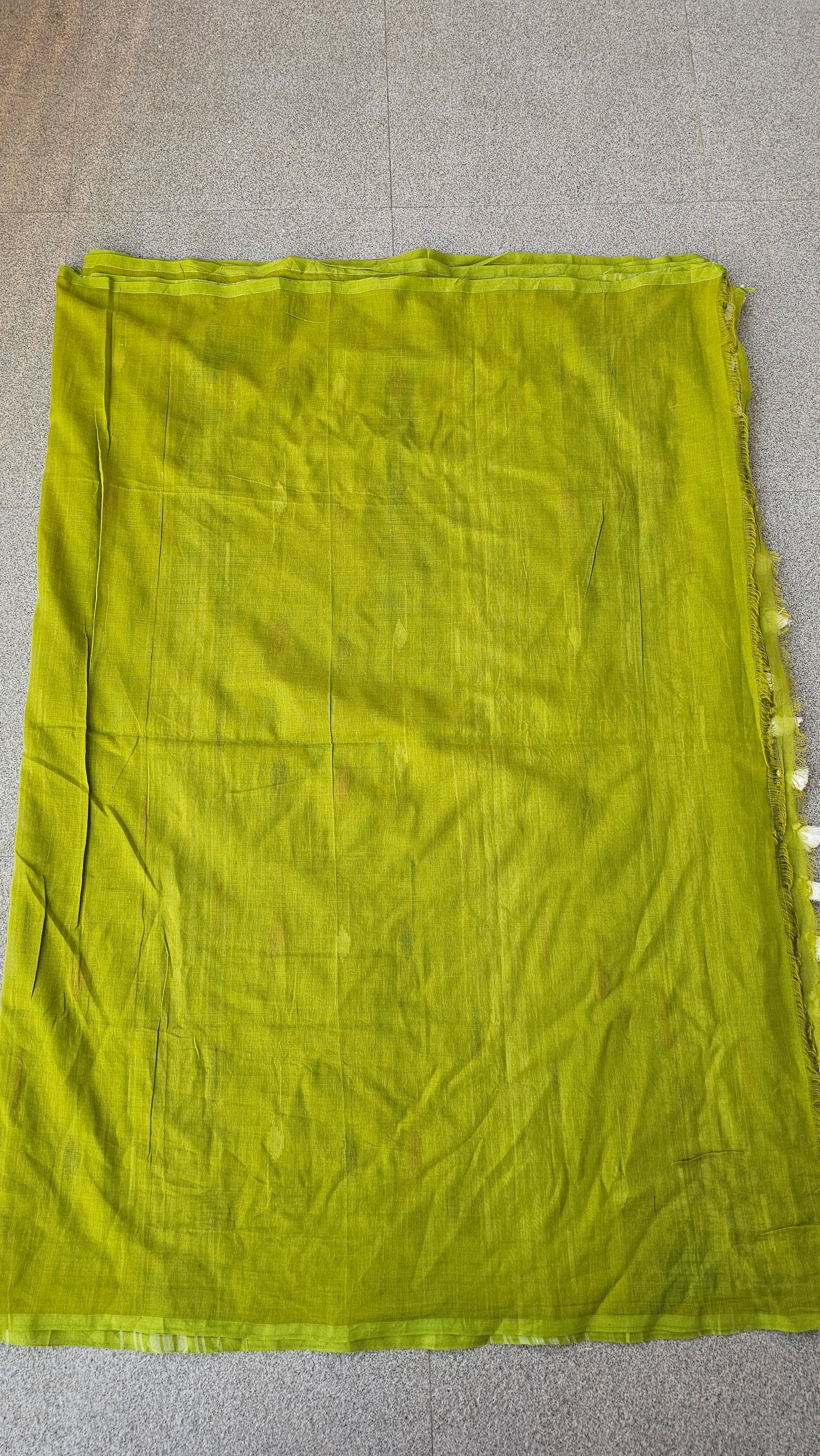 Durba - Needle Jamdani Handloom - Mulcotton Saree