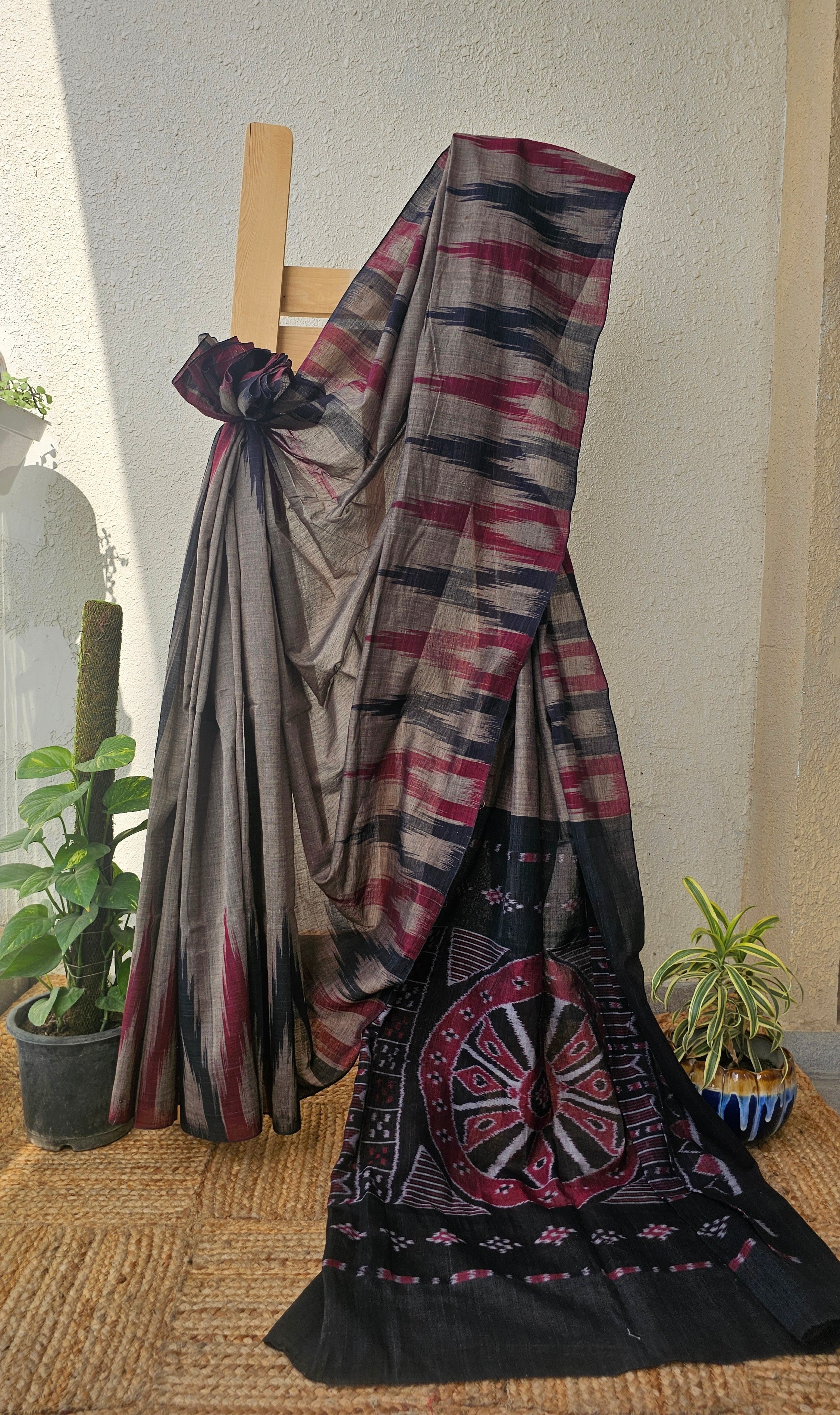 Asmita - Sambalpuri Ikkat Cotton Handloom Saree