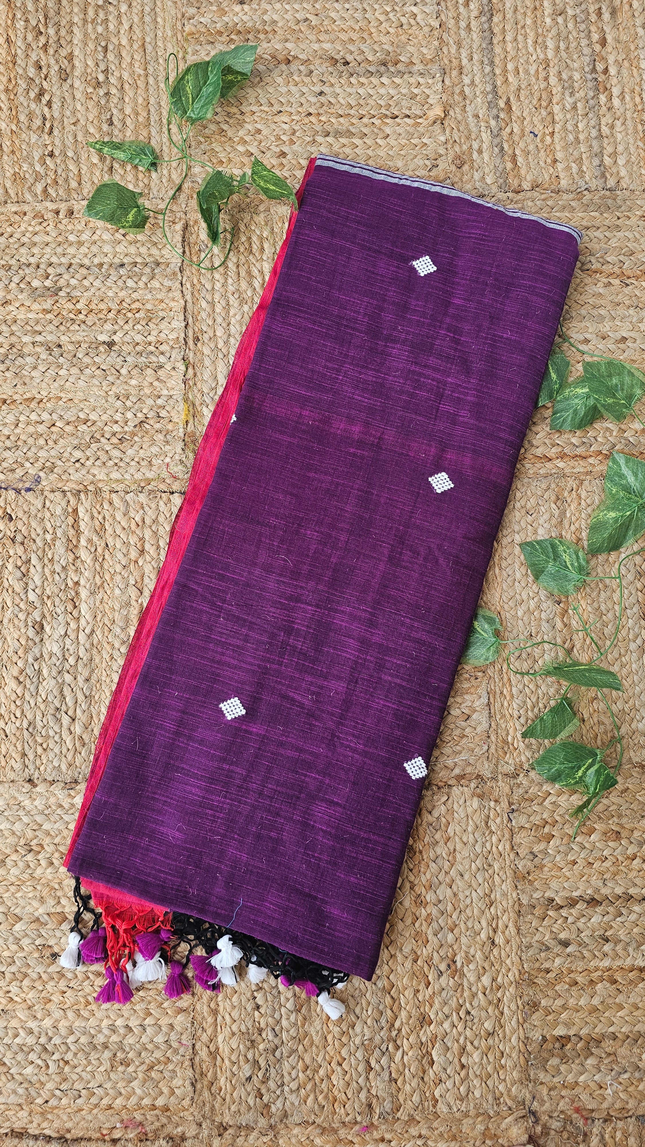 Banshi - Handloom - Cotton Saree