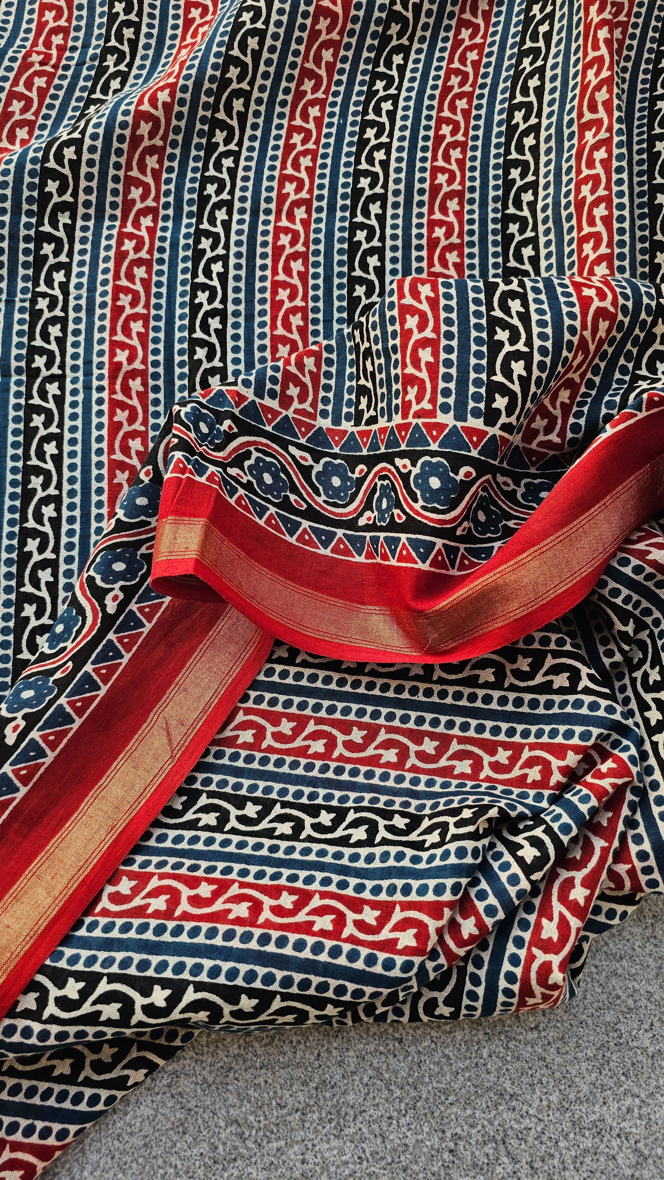 Chakra - Handblock Print - Chanderi Cotton