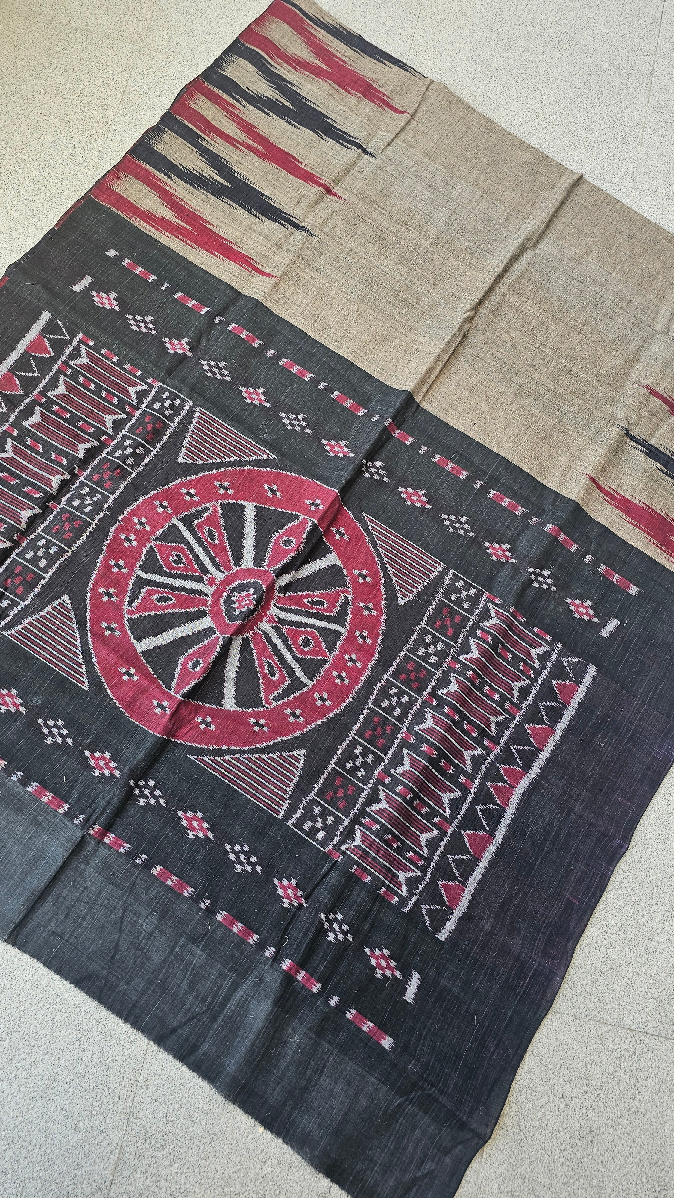 Asmita - Sambalpuri Ikkat Cotton Handloom Saree