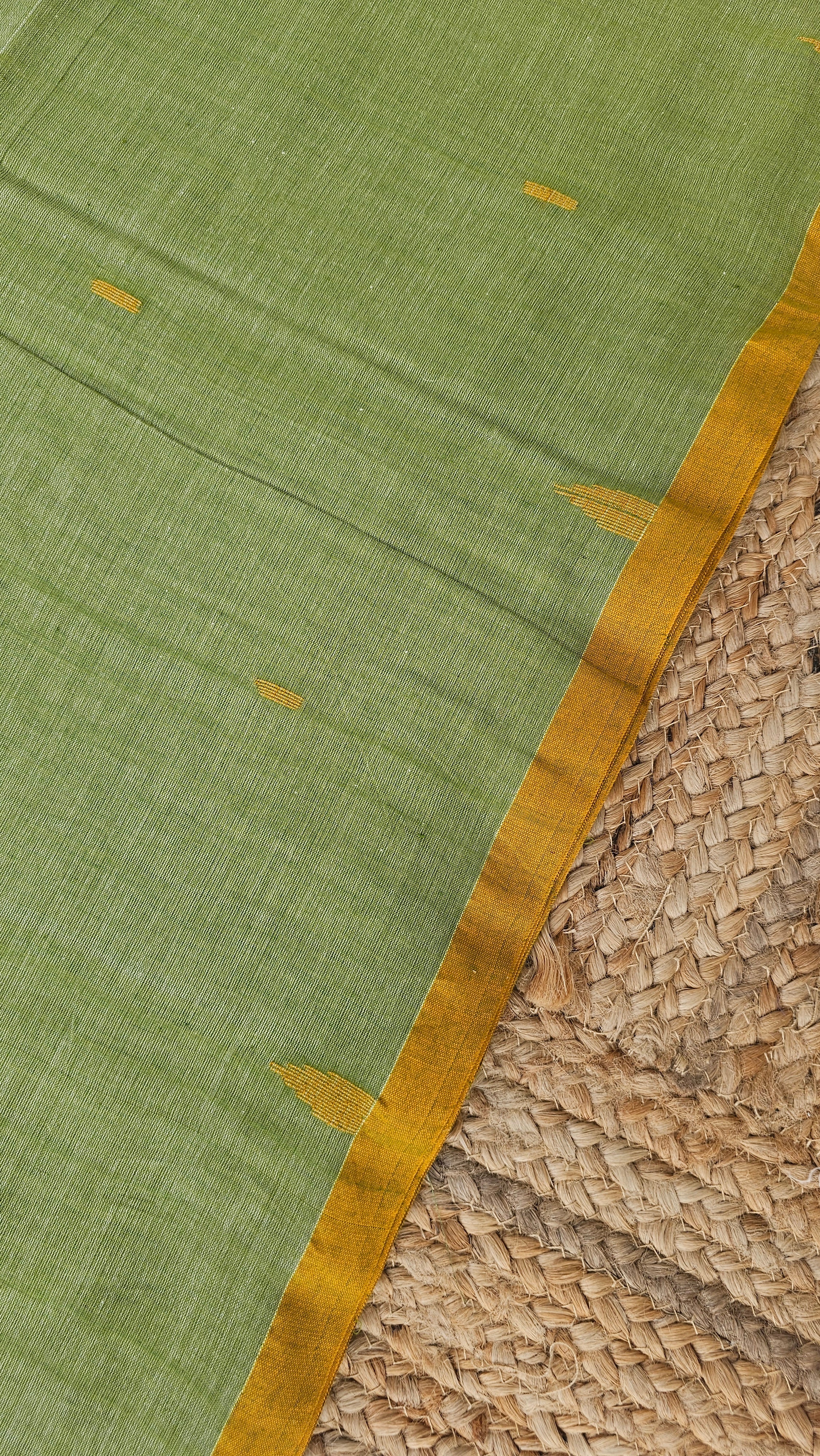 Nutan - Jamdani Handloom - Cotton Saree
